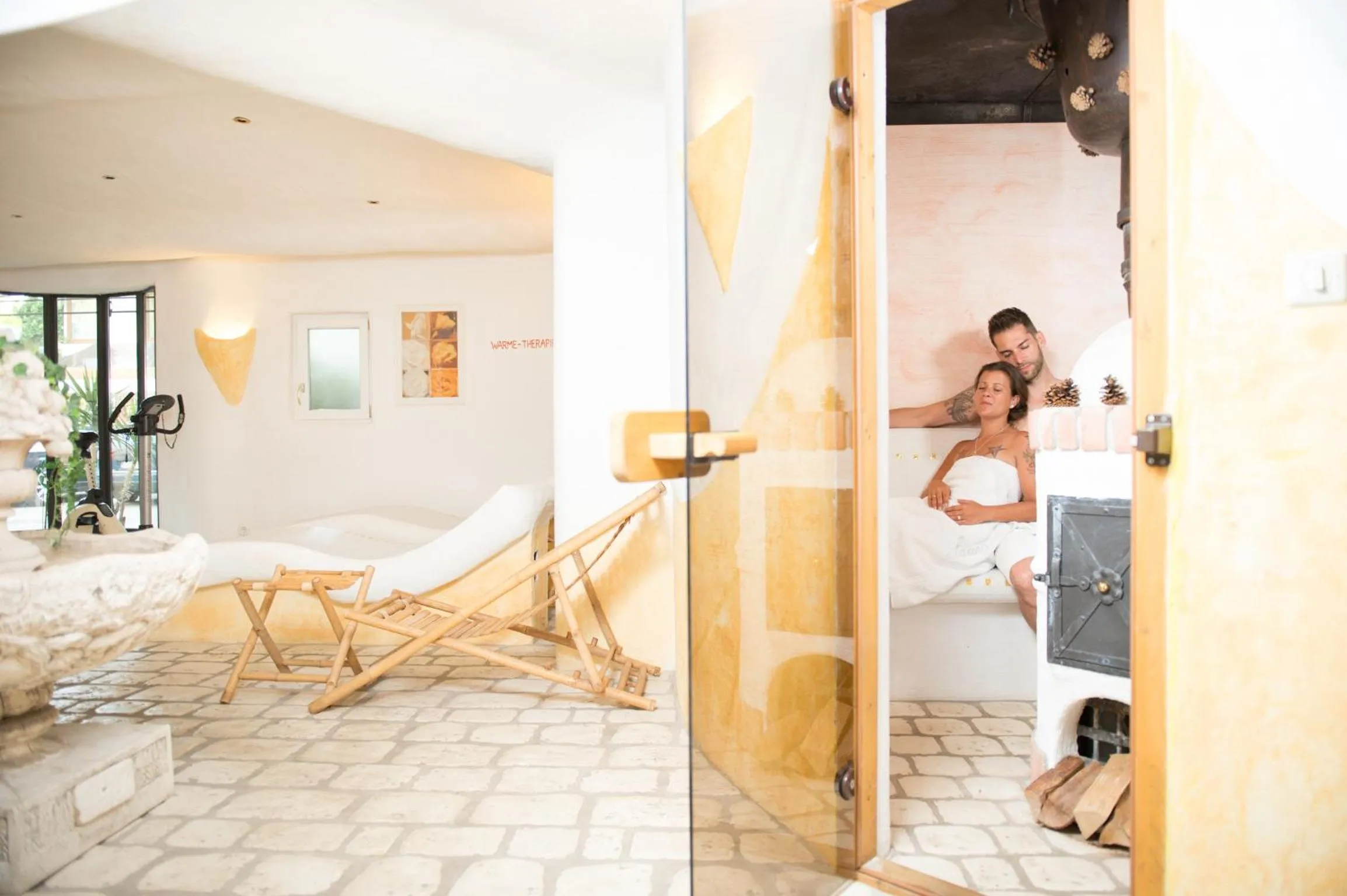 Spa and wellness centre/facilities in Pension Irlingerhof