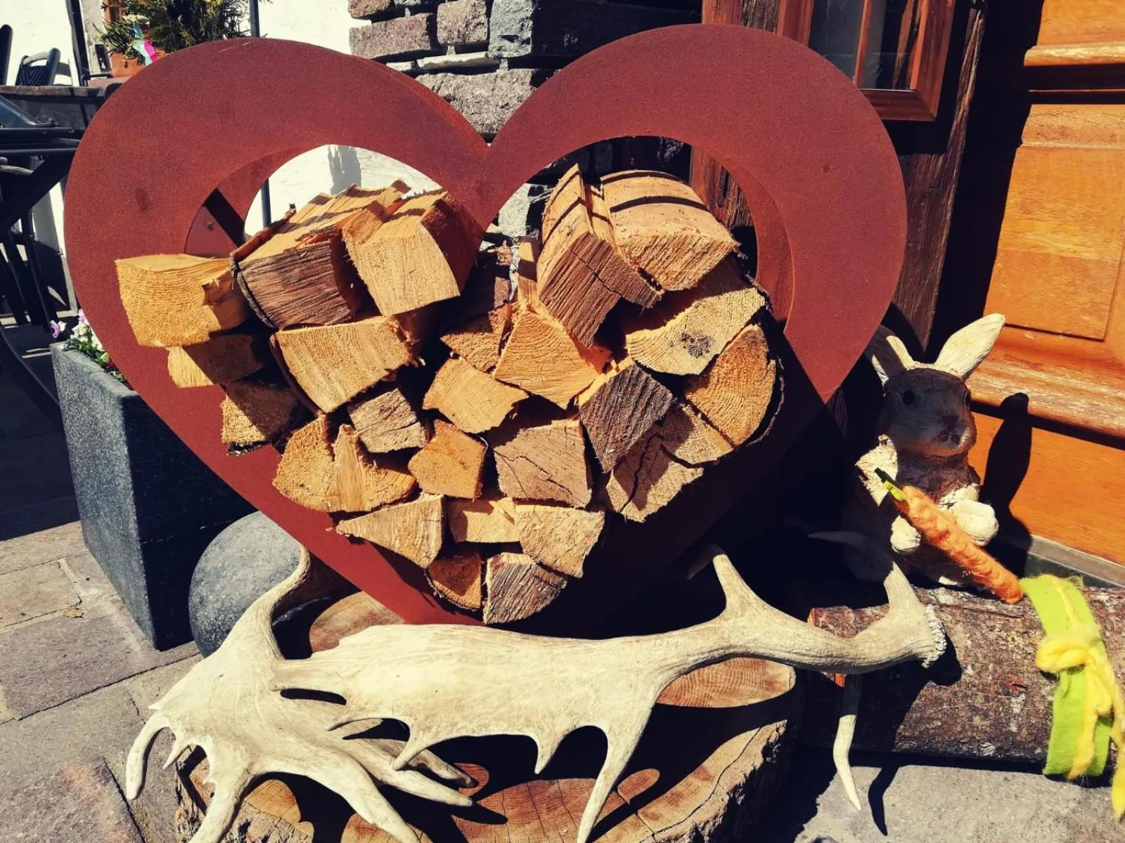 Decorative detail in Pension Irlingerhof