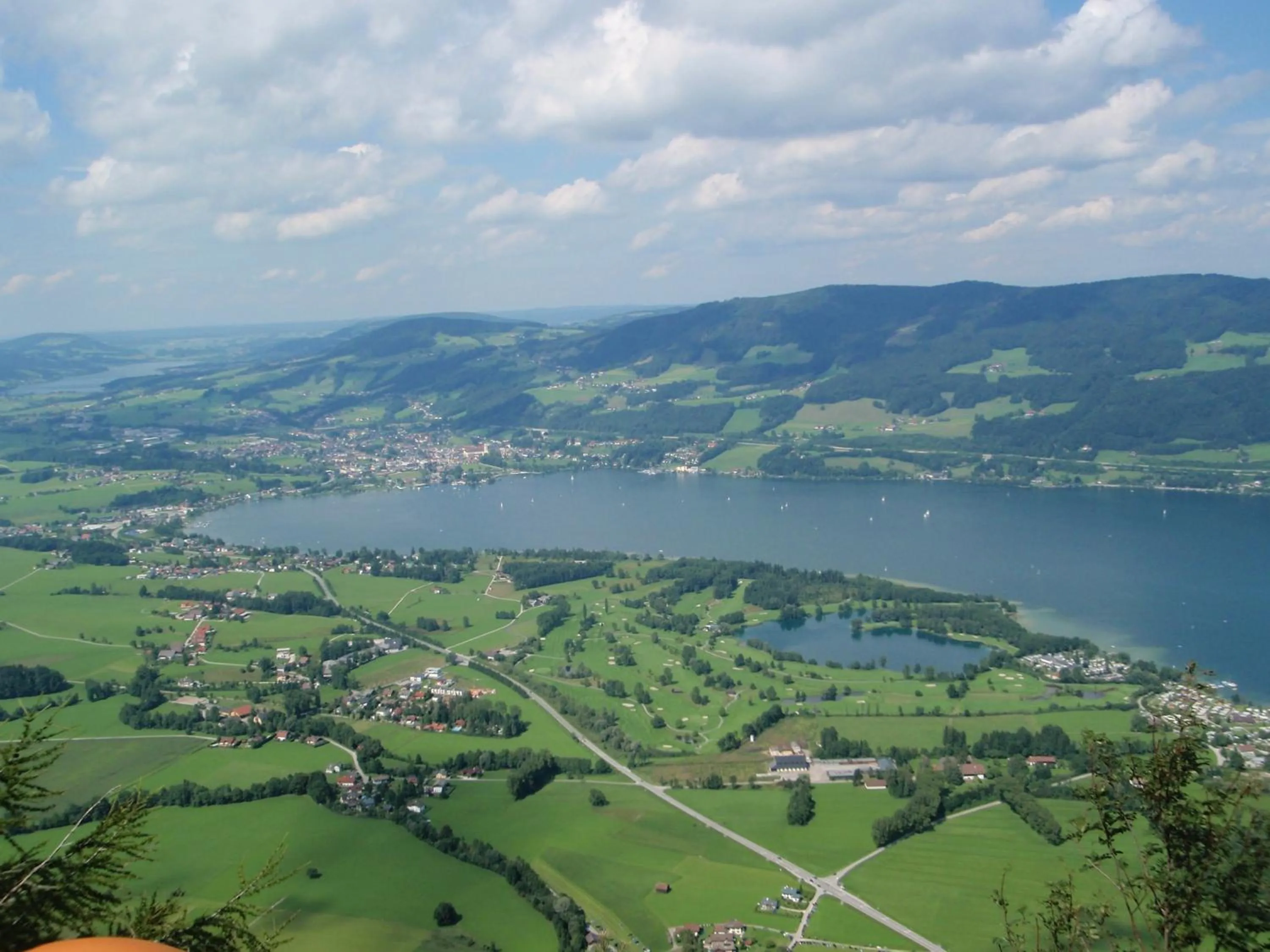 Bird's eye view in Pension Irlingerhof