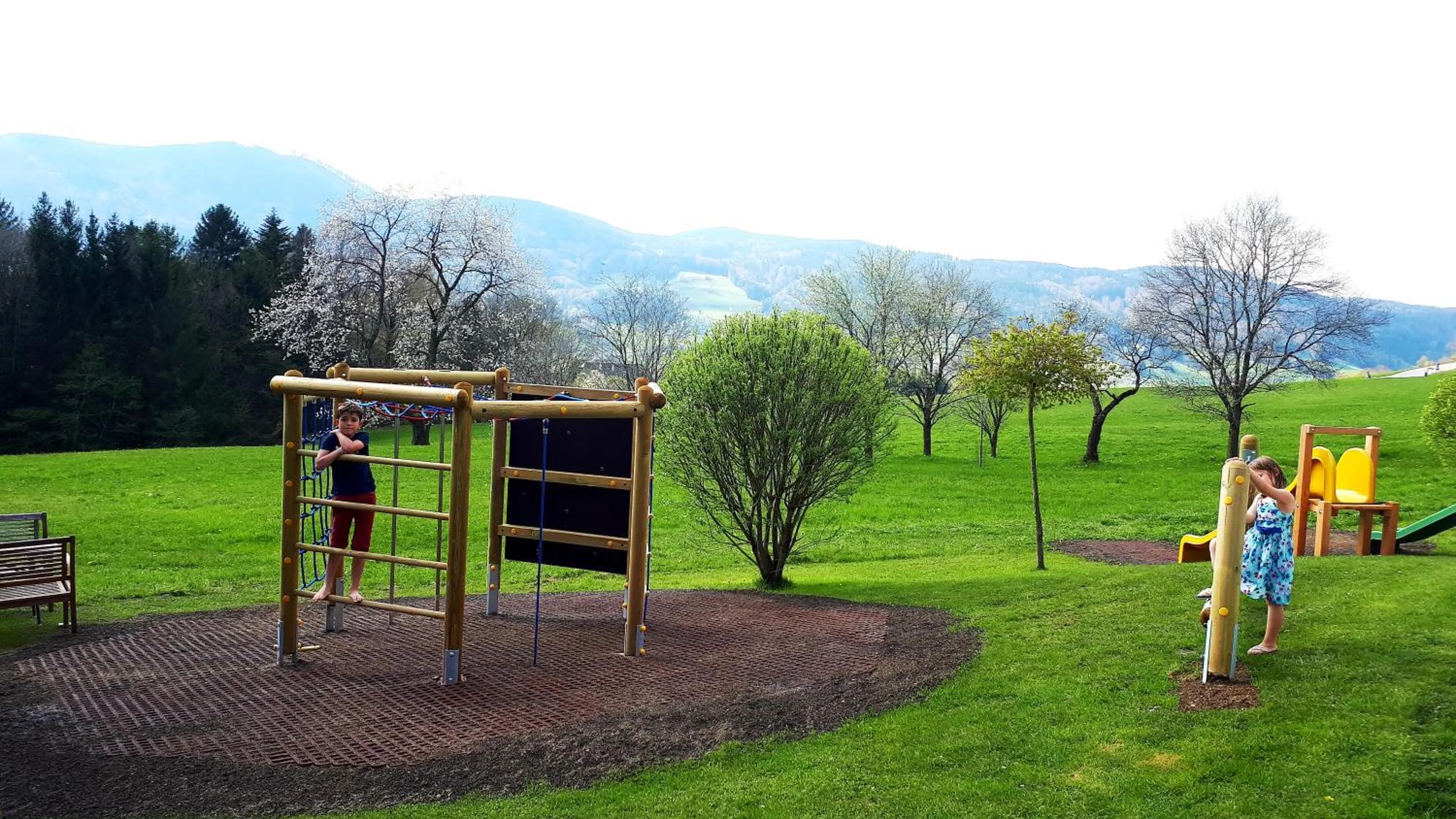 Children play ground in Pension Irlingerhof