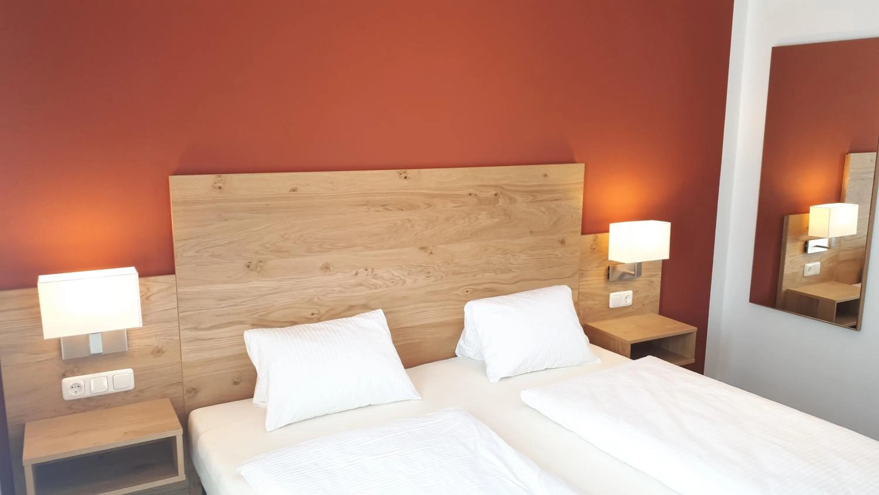 Bed in Pension Irlingerhof