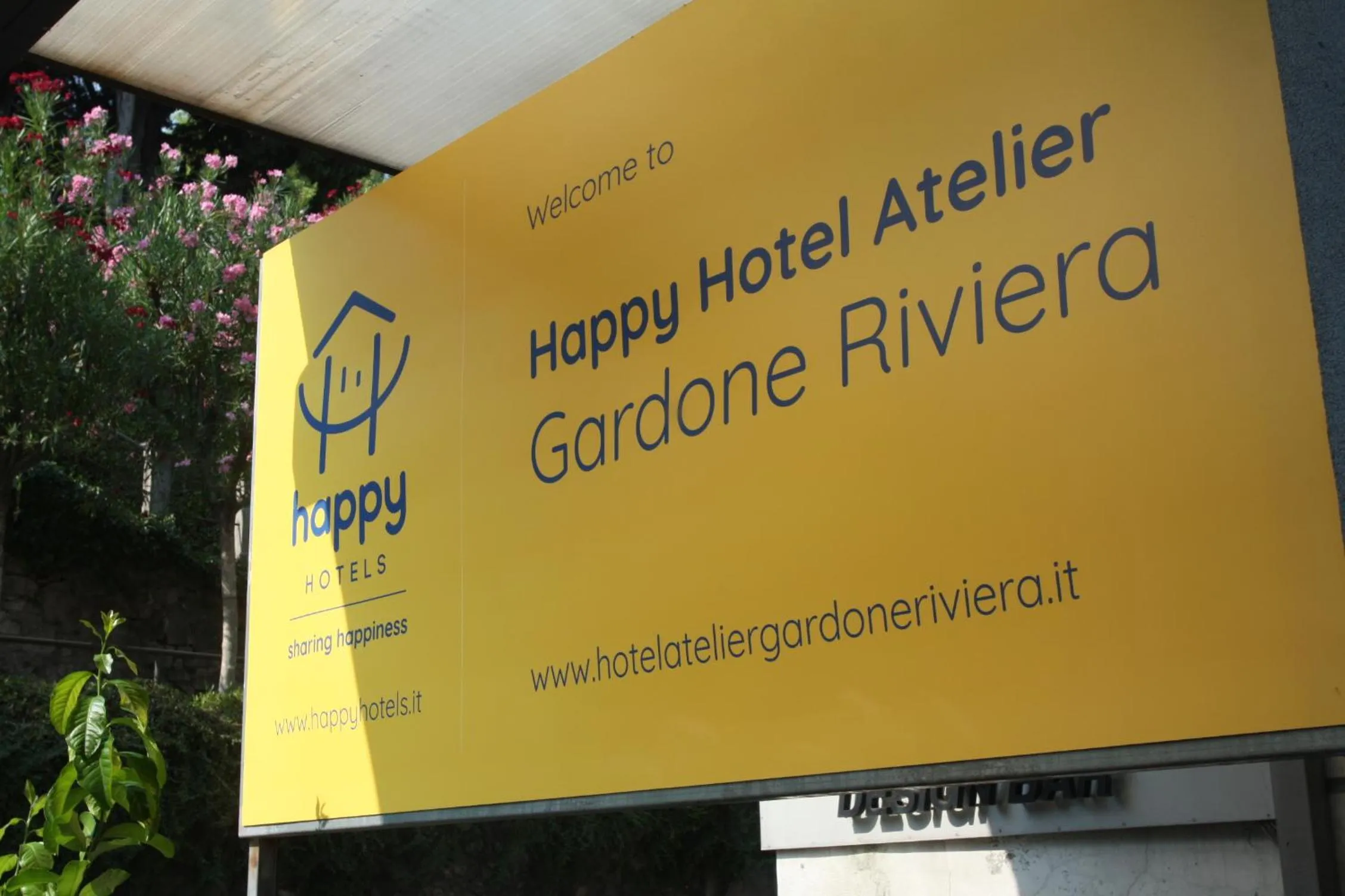 Property logo or sign in Happy Hotel Atelier Gardone Riviera Centro & Spa