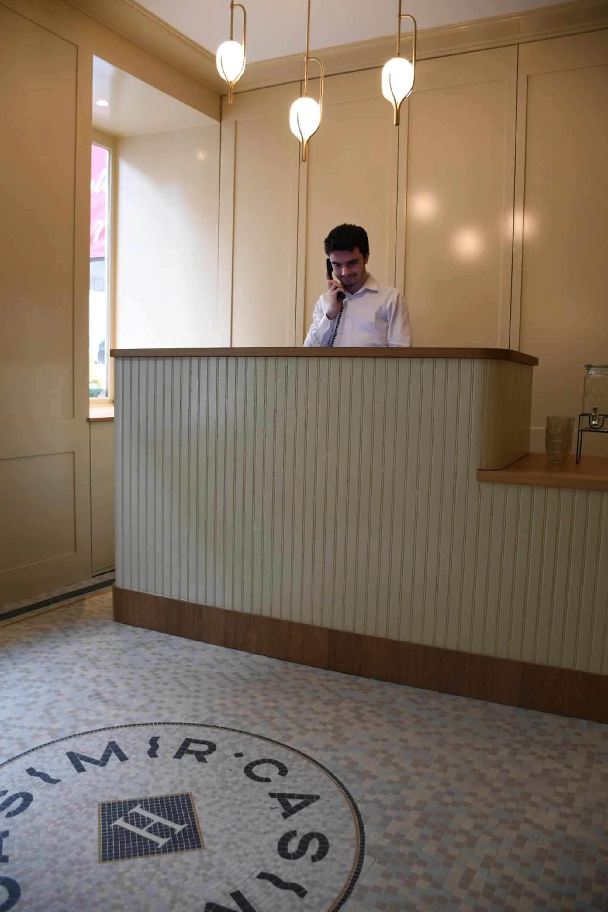 Lobby or reception in Hôtel Casimir
