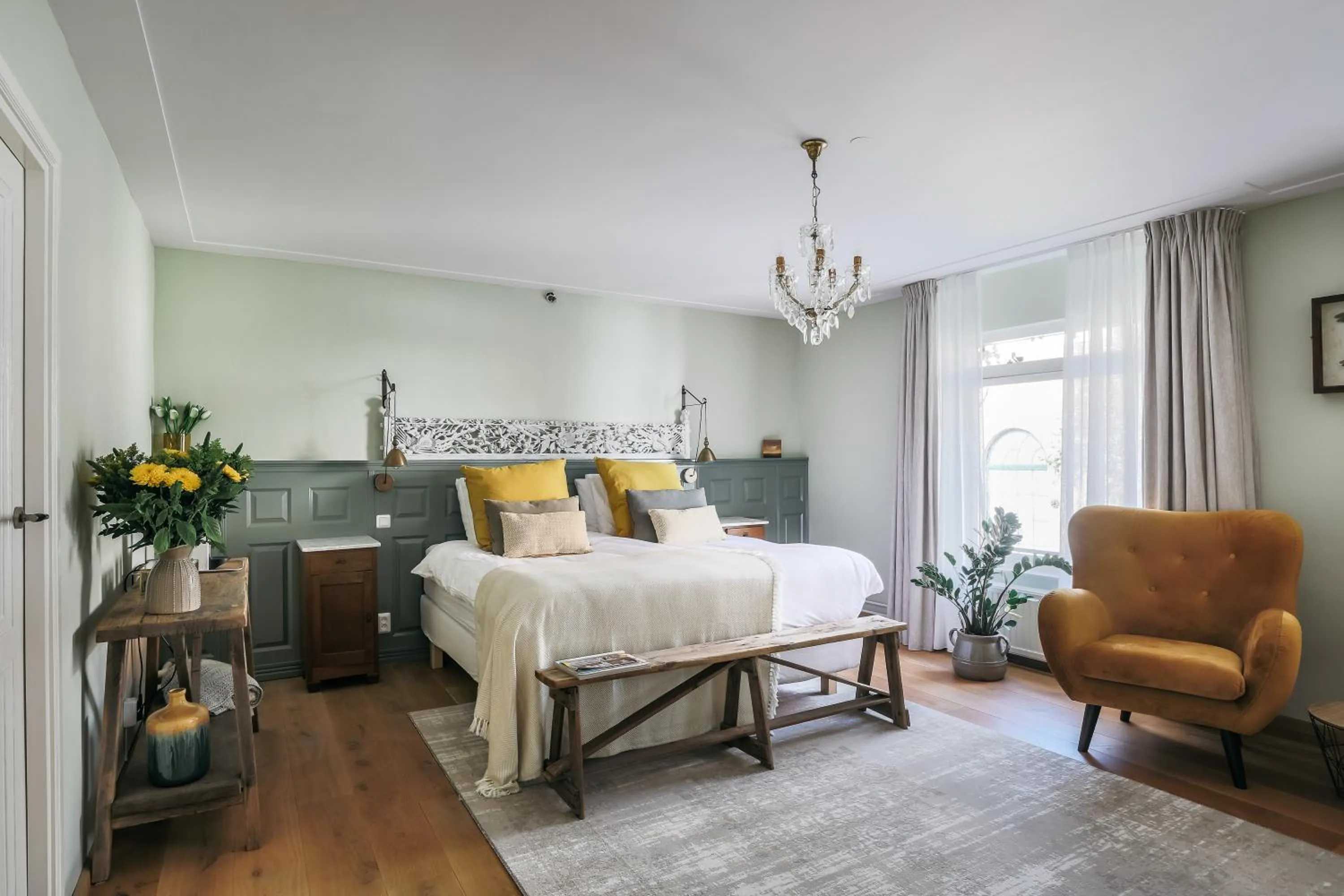 Photo of the whole room, Bed in De Verwennerie