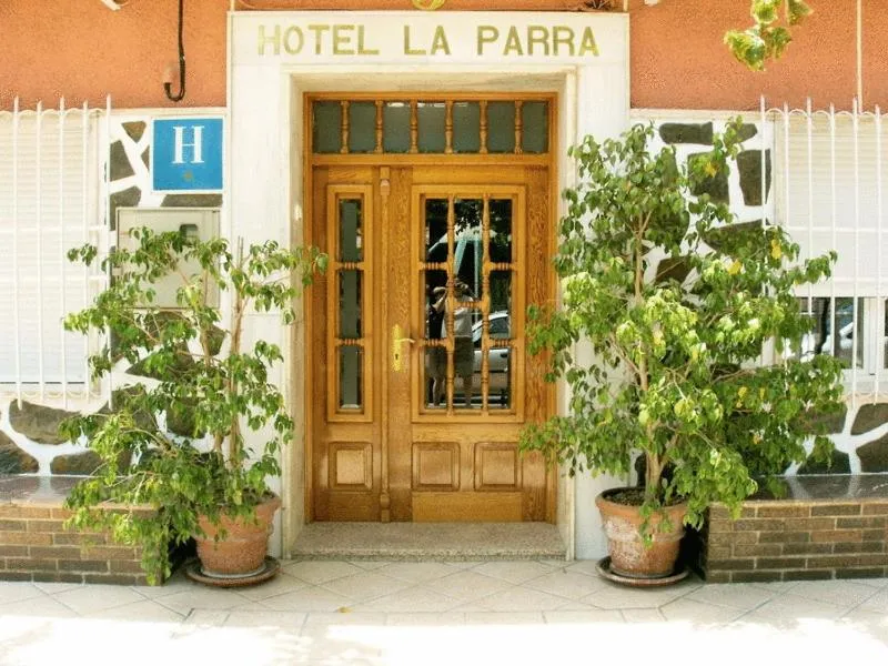 Facade/entrance in Hotel La Parra