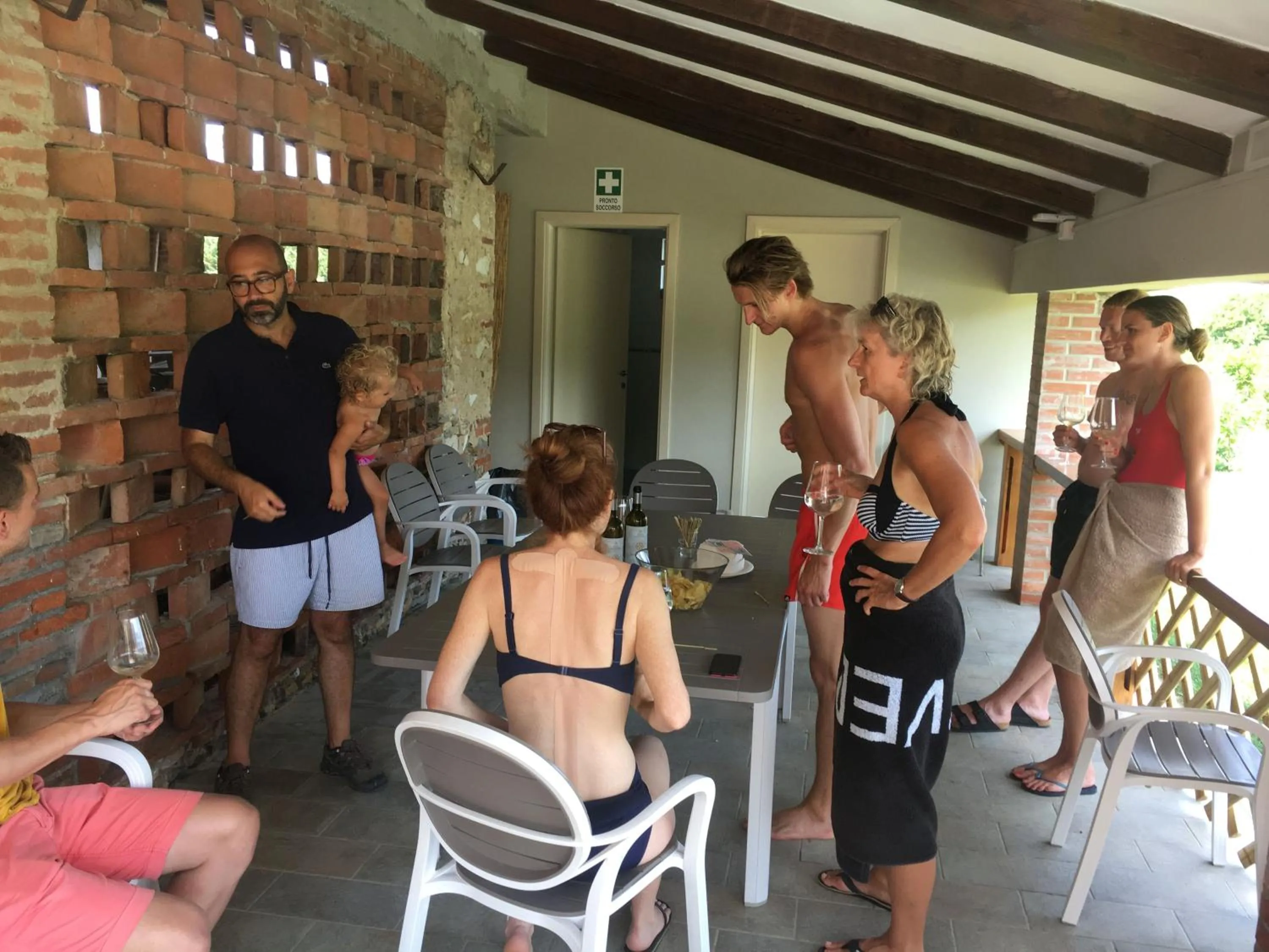Balcony/Terrace in Tenuta San Giovanni Lucca