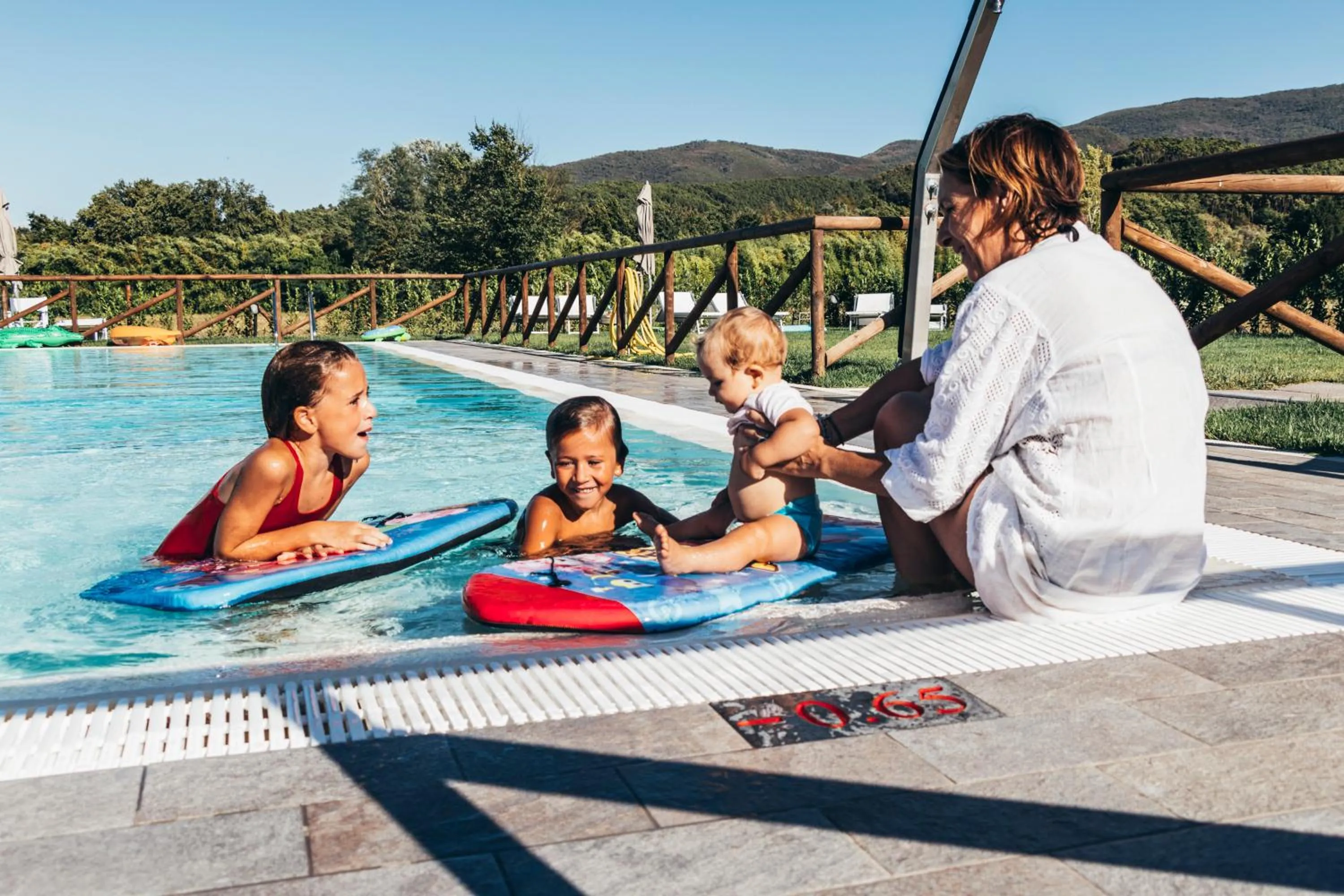 Swimming pool in Tenuta San Giovanni Lucca