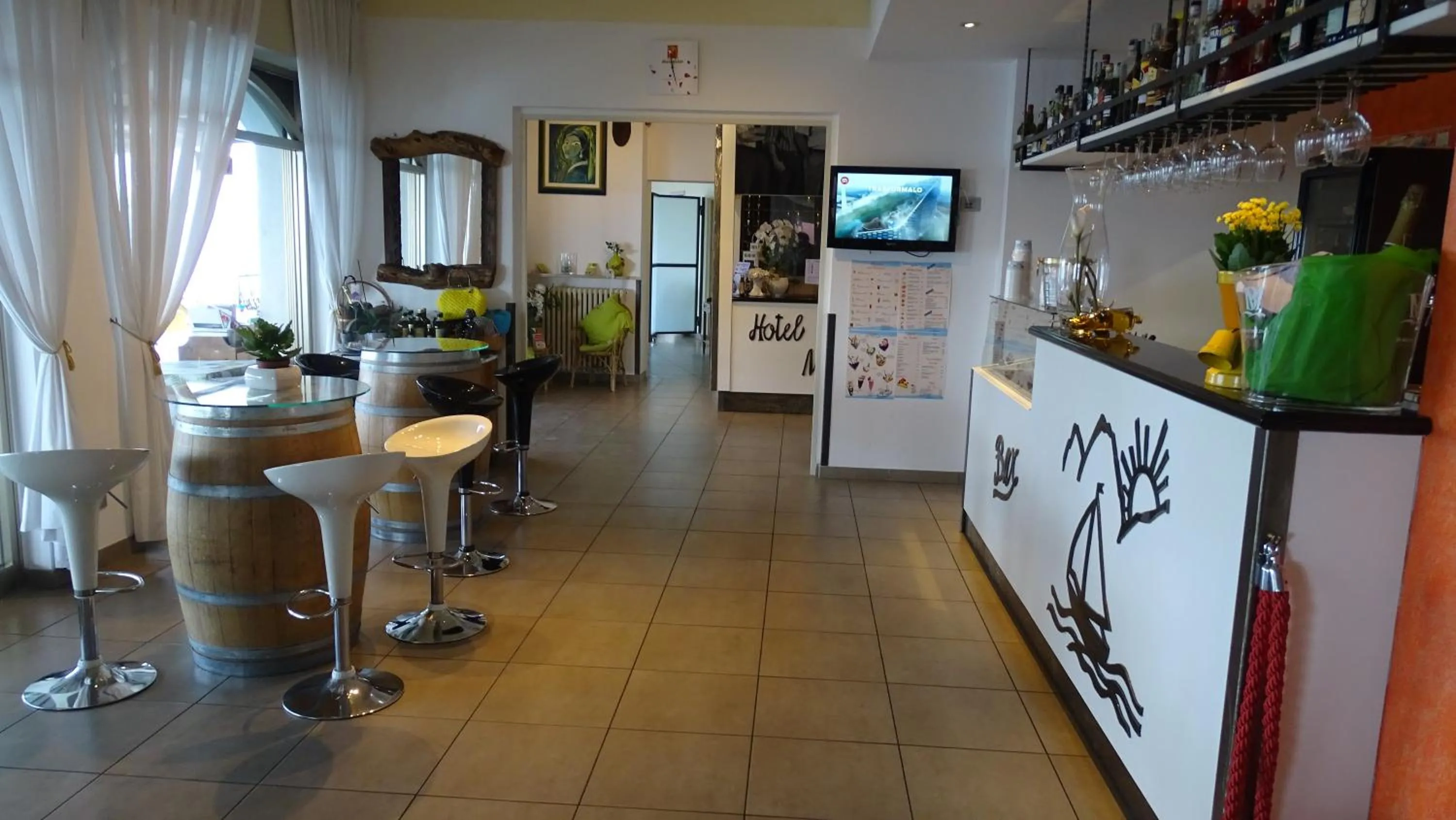 Lounge or bar in Hotel Merano