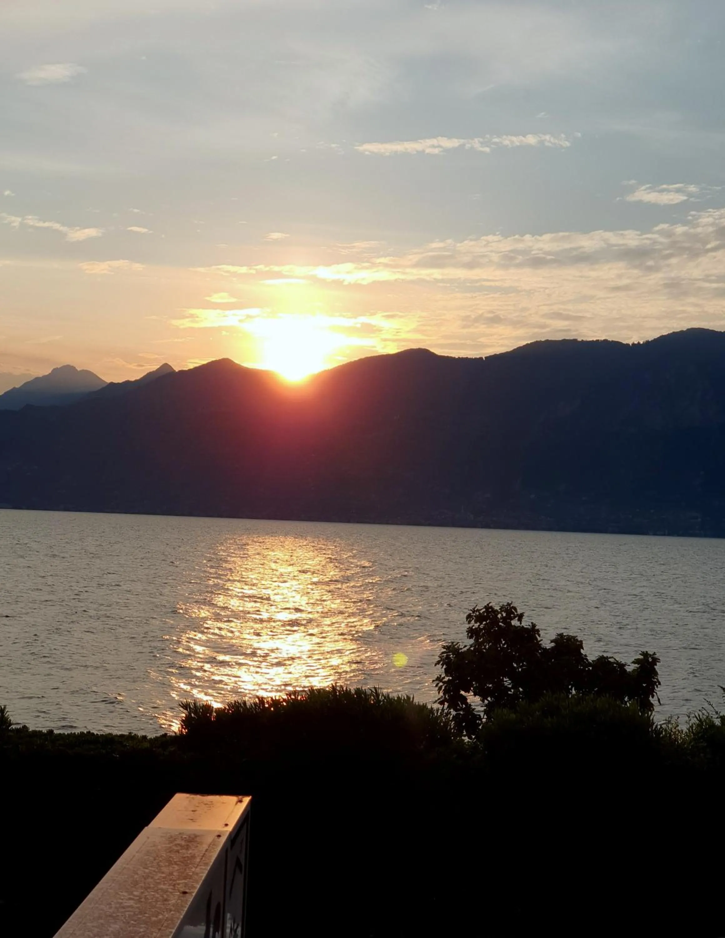 Lake view in Hotel Merano