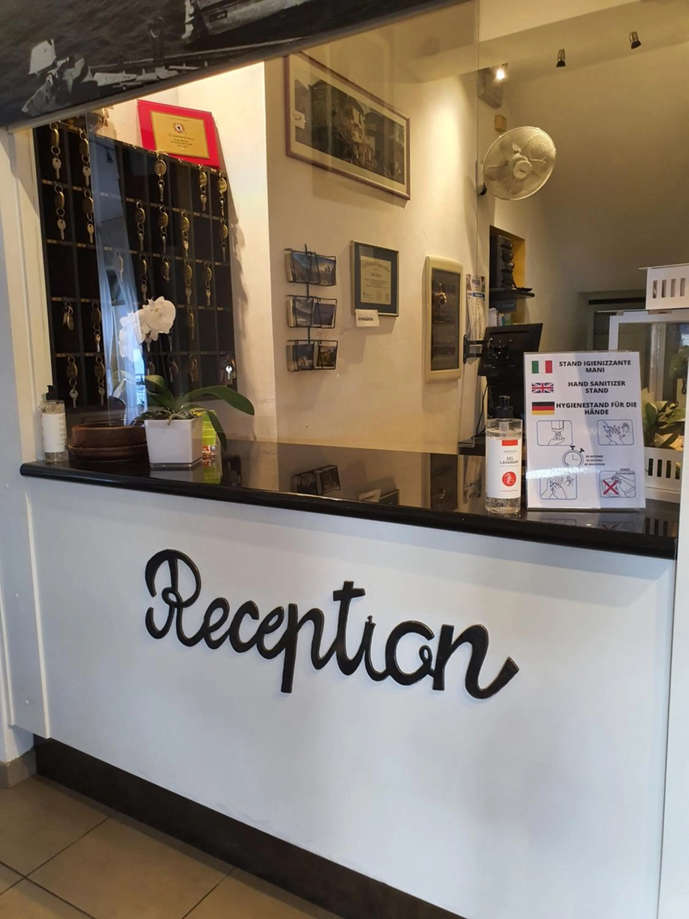 Lobby or reception in Hotel Merano