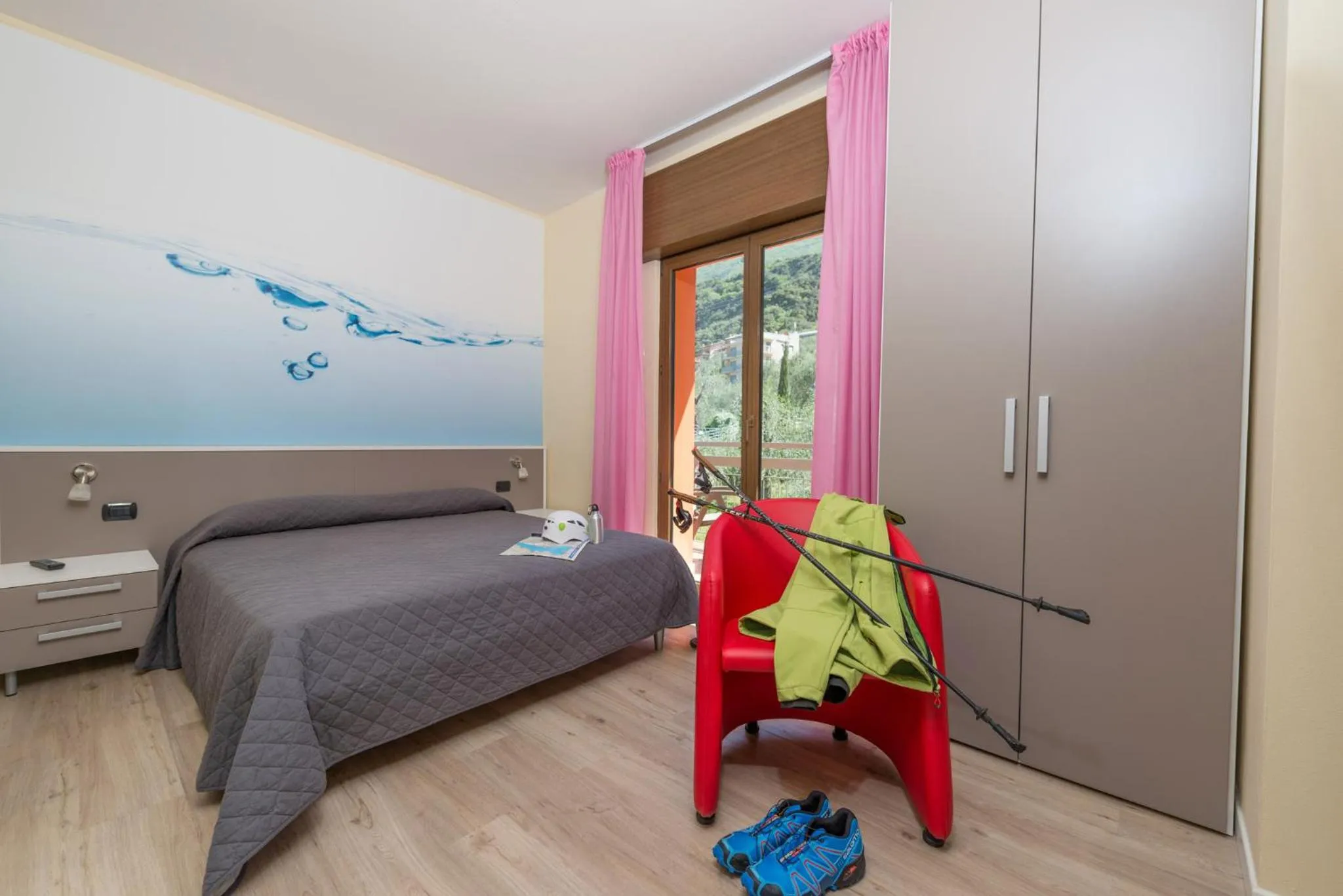 Bedroom, Bed in Hotel Catullo