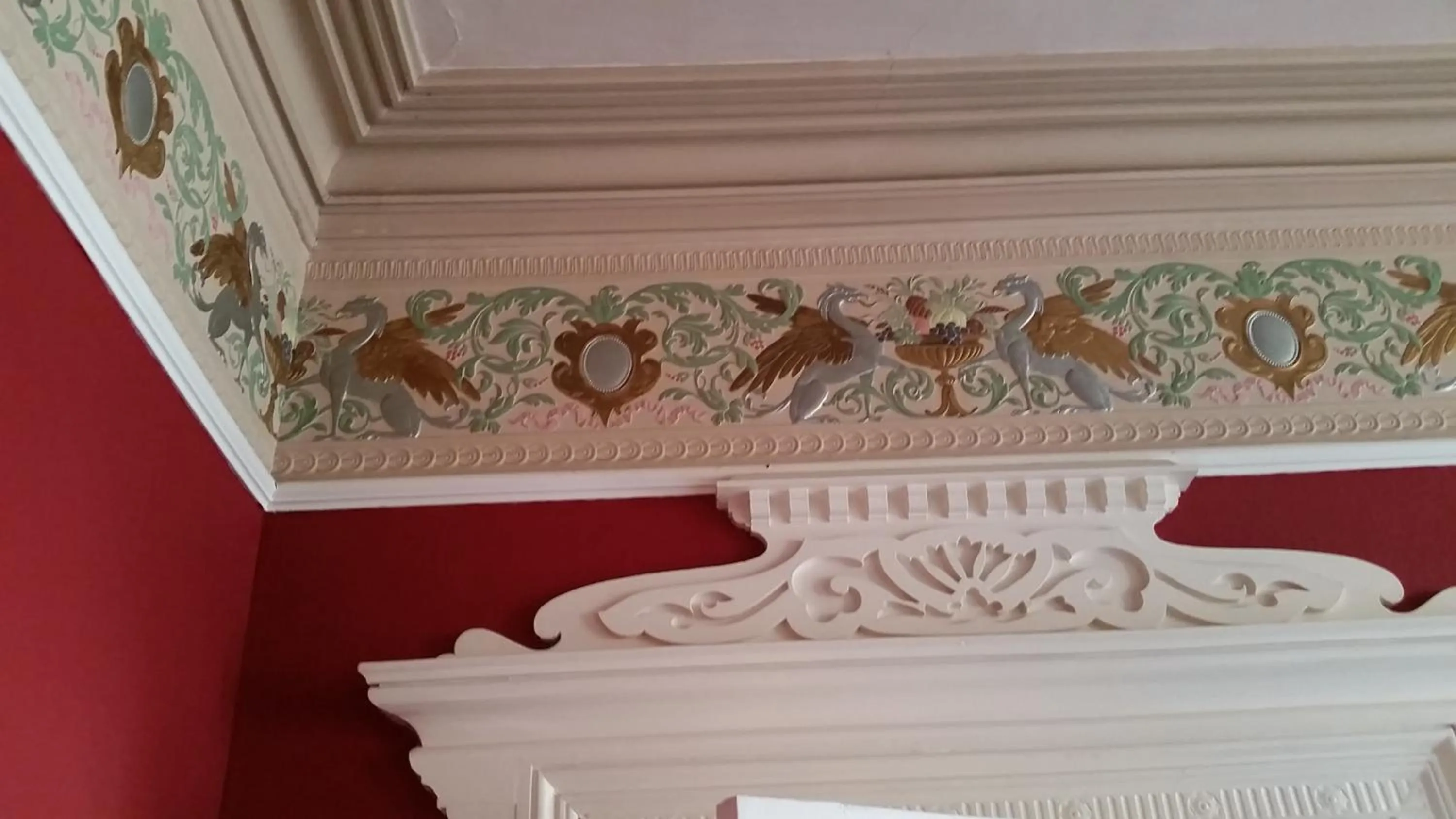 Decorative detail in Grantham House
