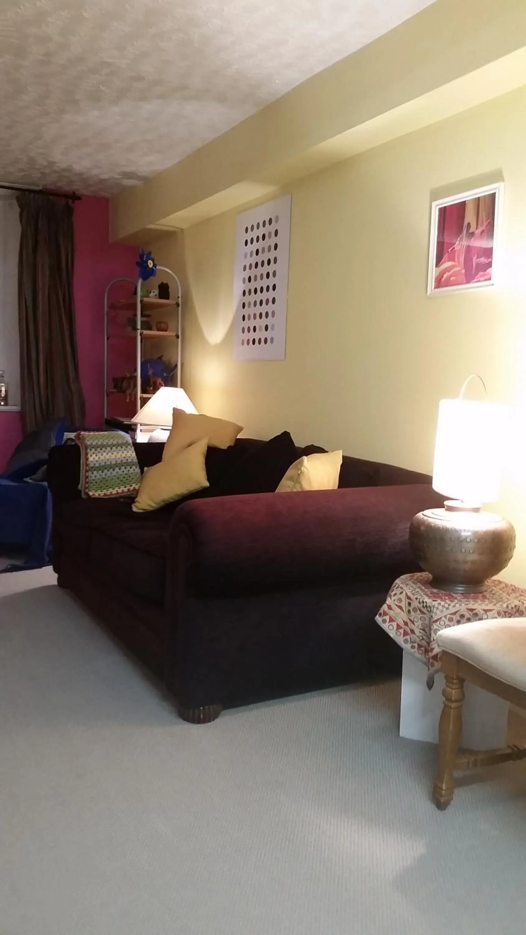 Seating area, Bed in Grantham House