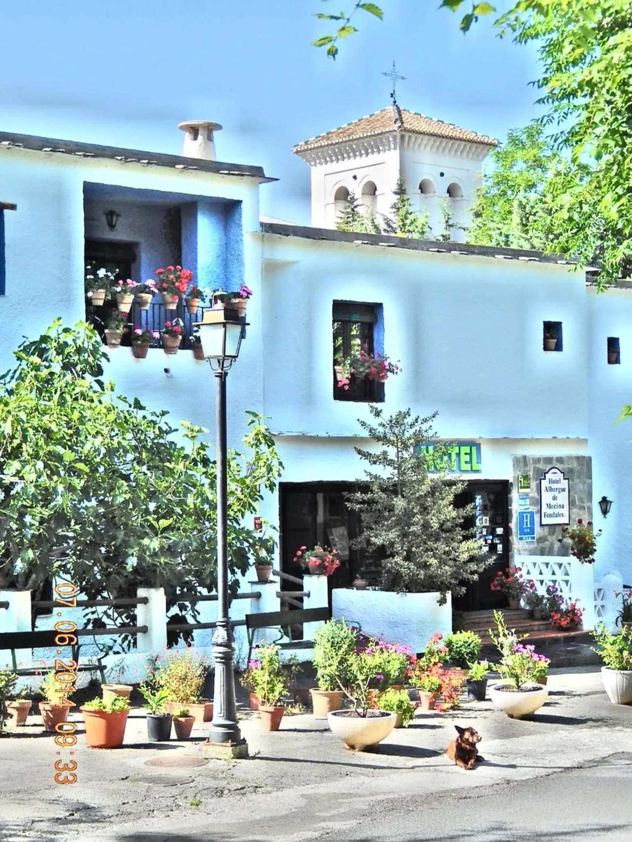 Facade/entrance in Hotel De Mecina Fondales
