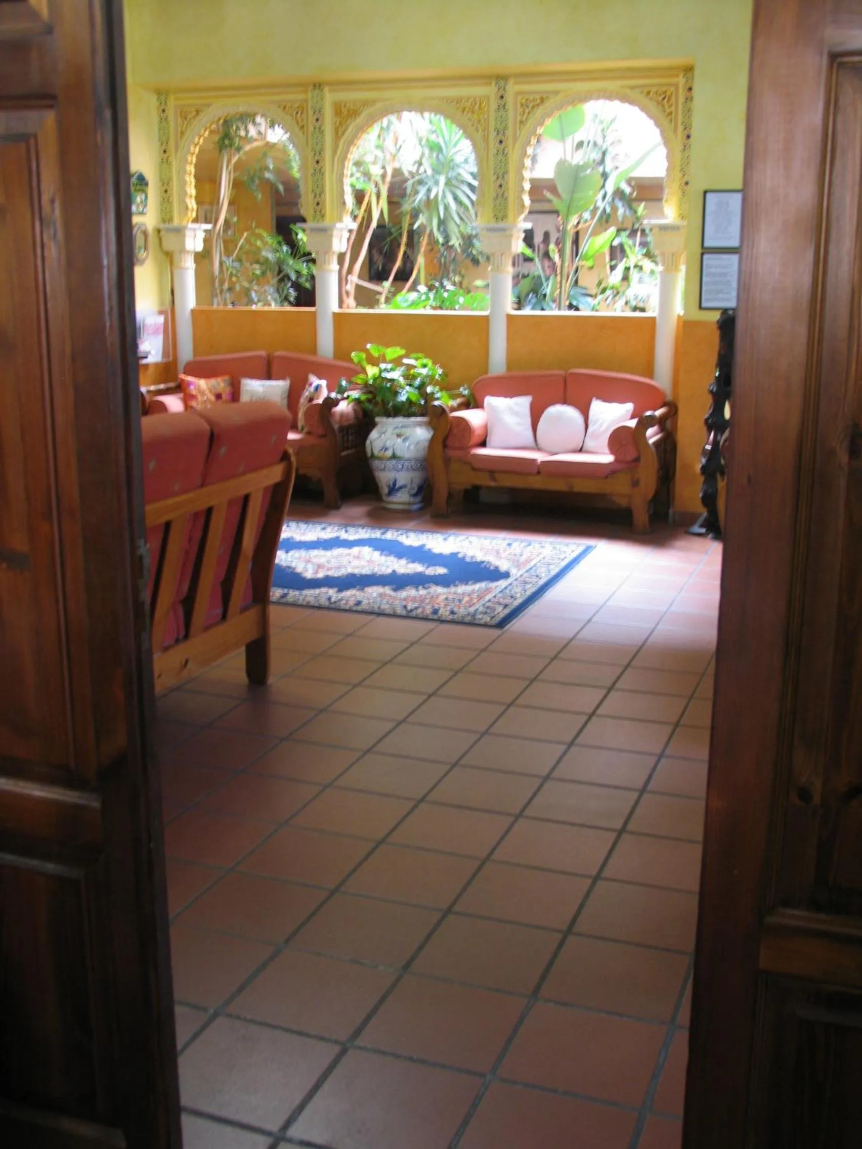 Lobby or reception in Hotel De Mecina Fondales