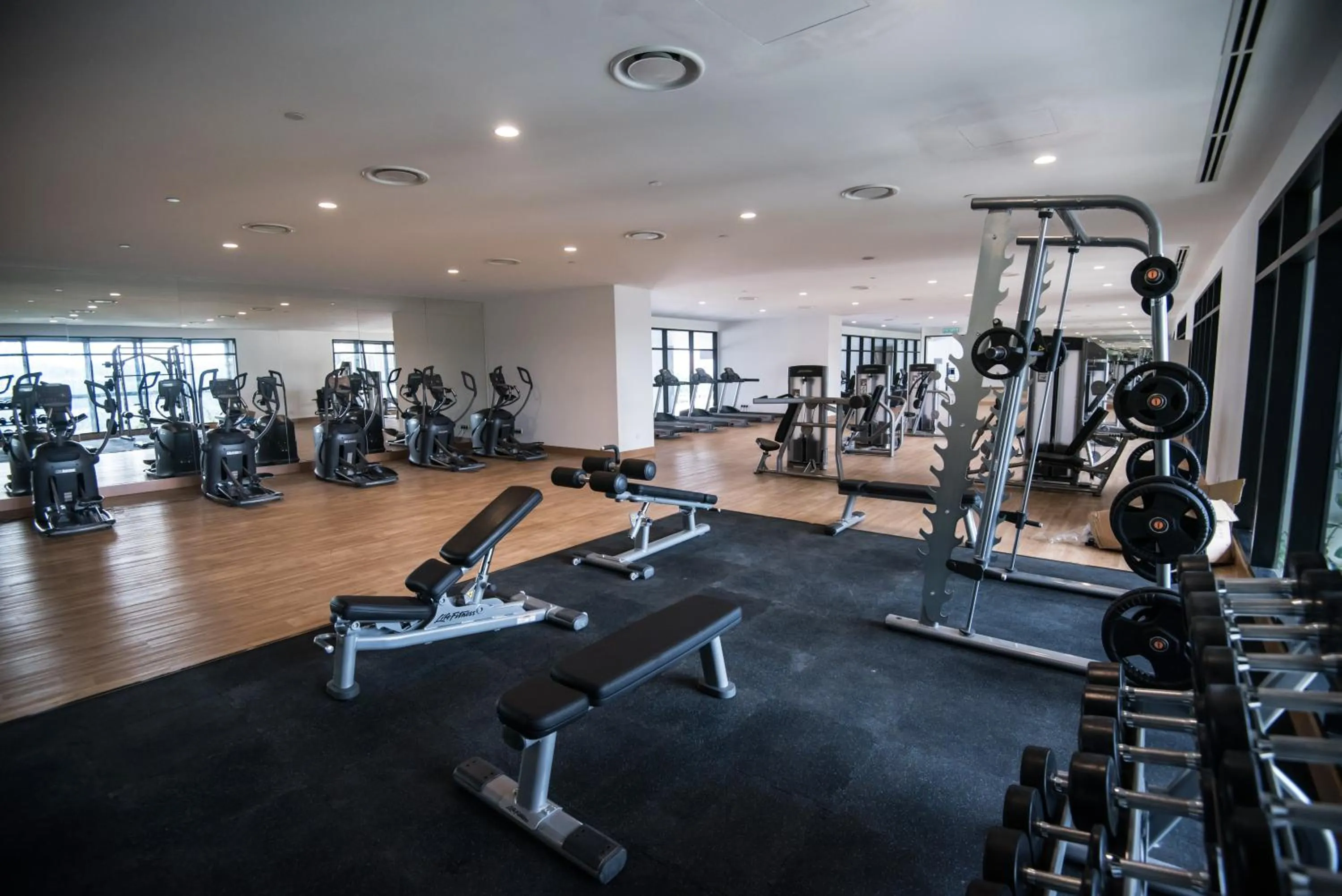 Fitness centre/facilities in KL Sentral Bangsar Suites (EST) by Luxury Suites Asia