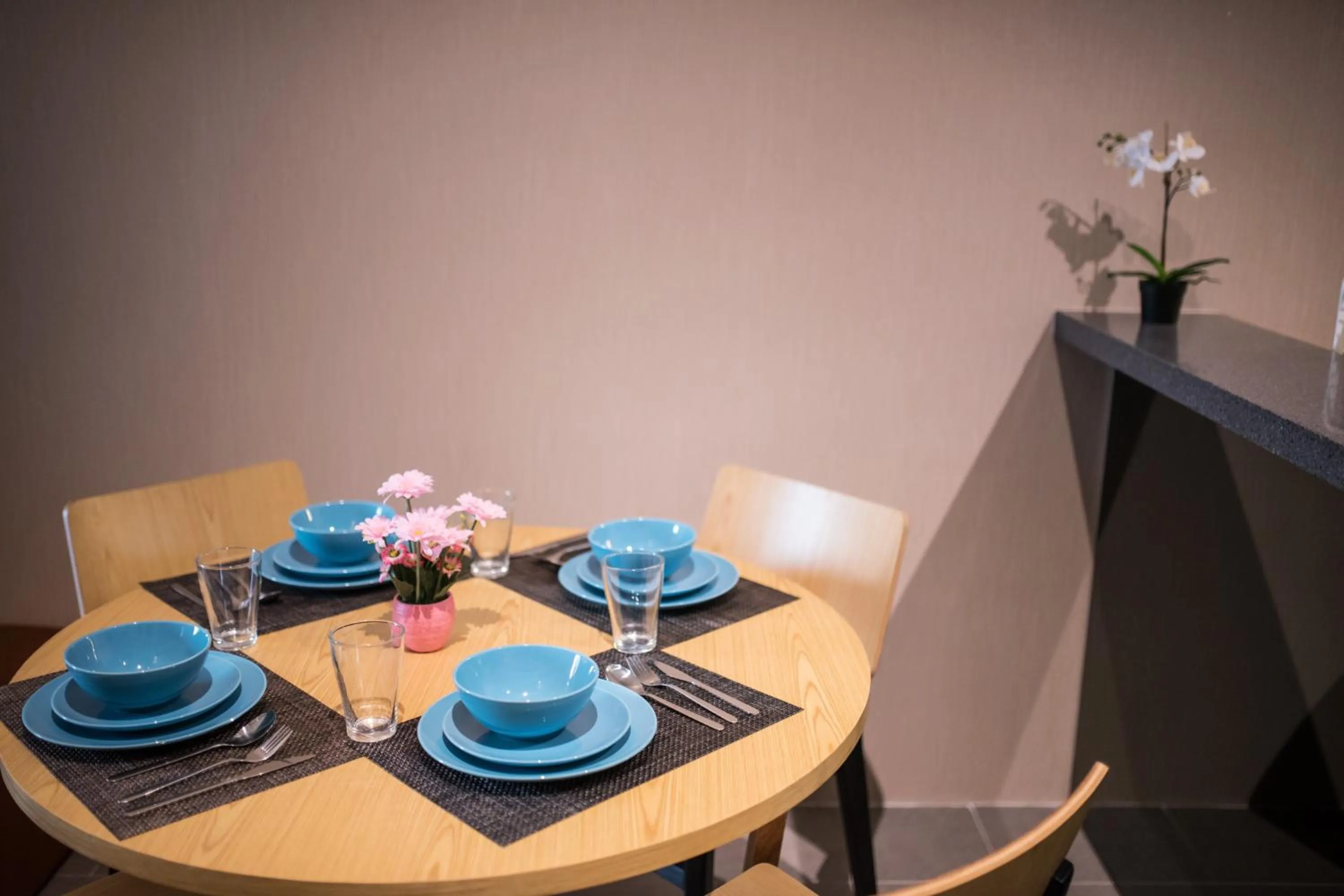 Dining area in KL Sentral Bangsar Suites (EST) by Luxury Suites Asia