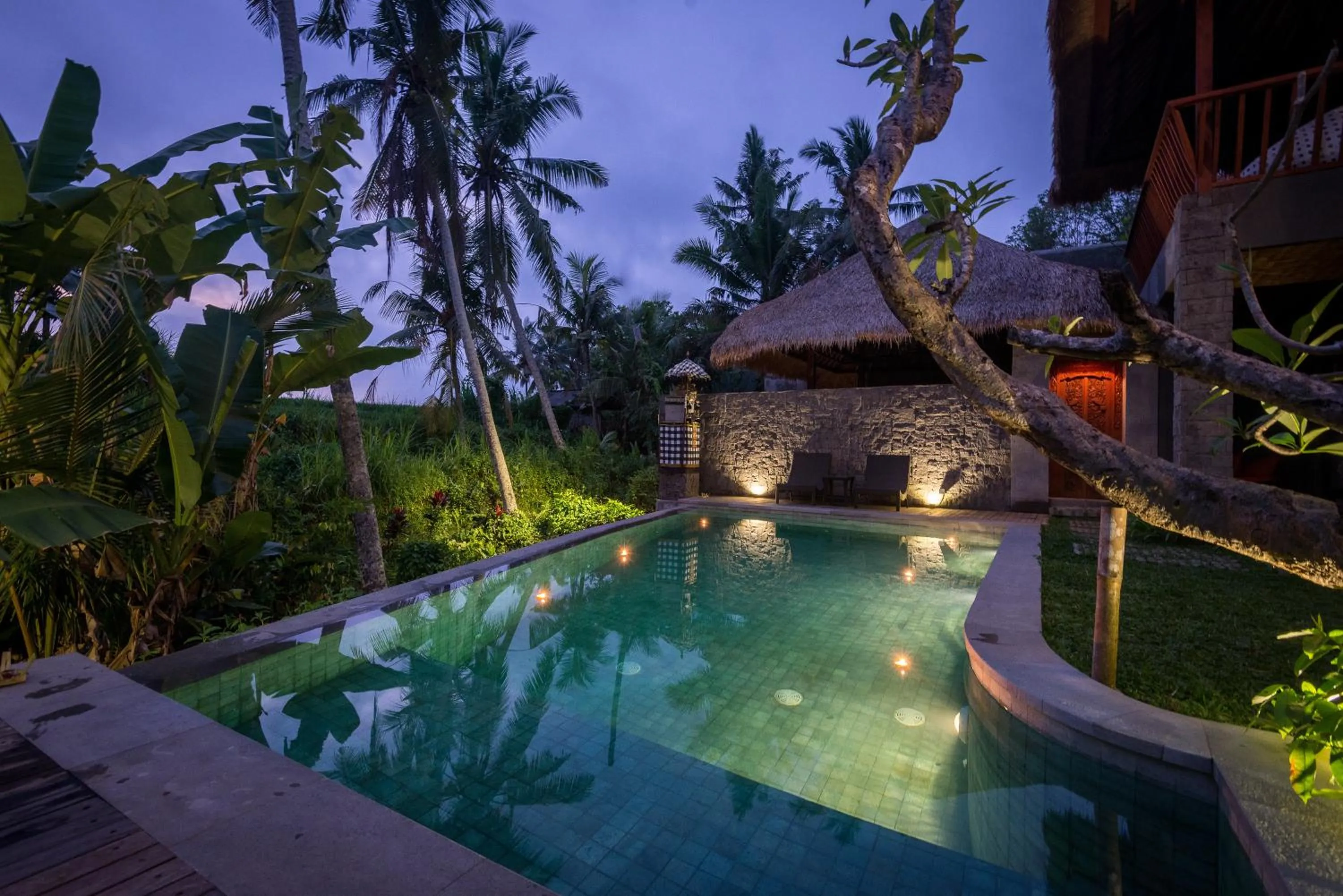 Swimming pool in ILA Villa Ubud