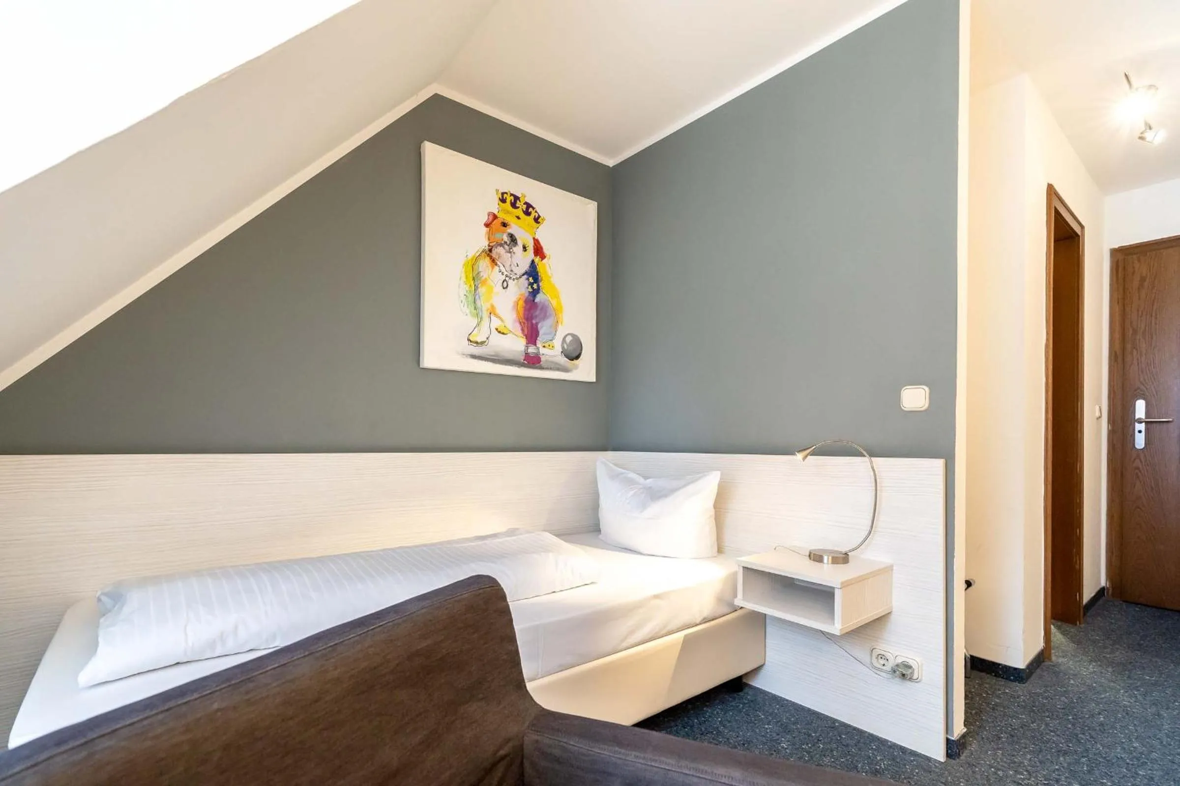 Bed in Hotel Wandinger Hof