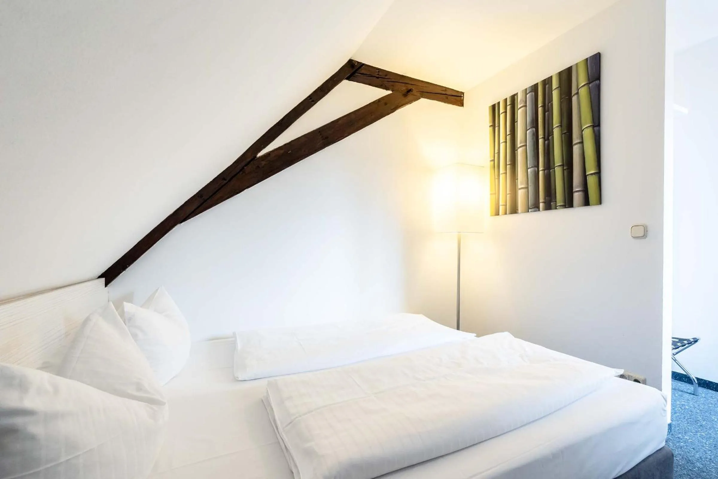 Bed in Hotel Wandinger Hof