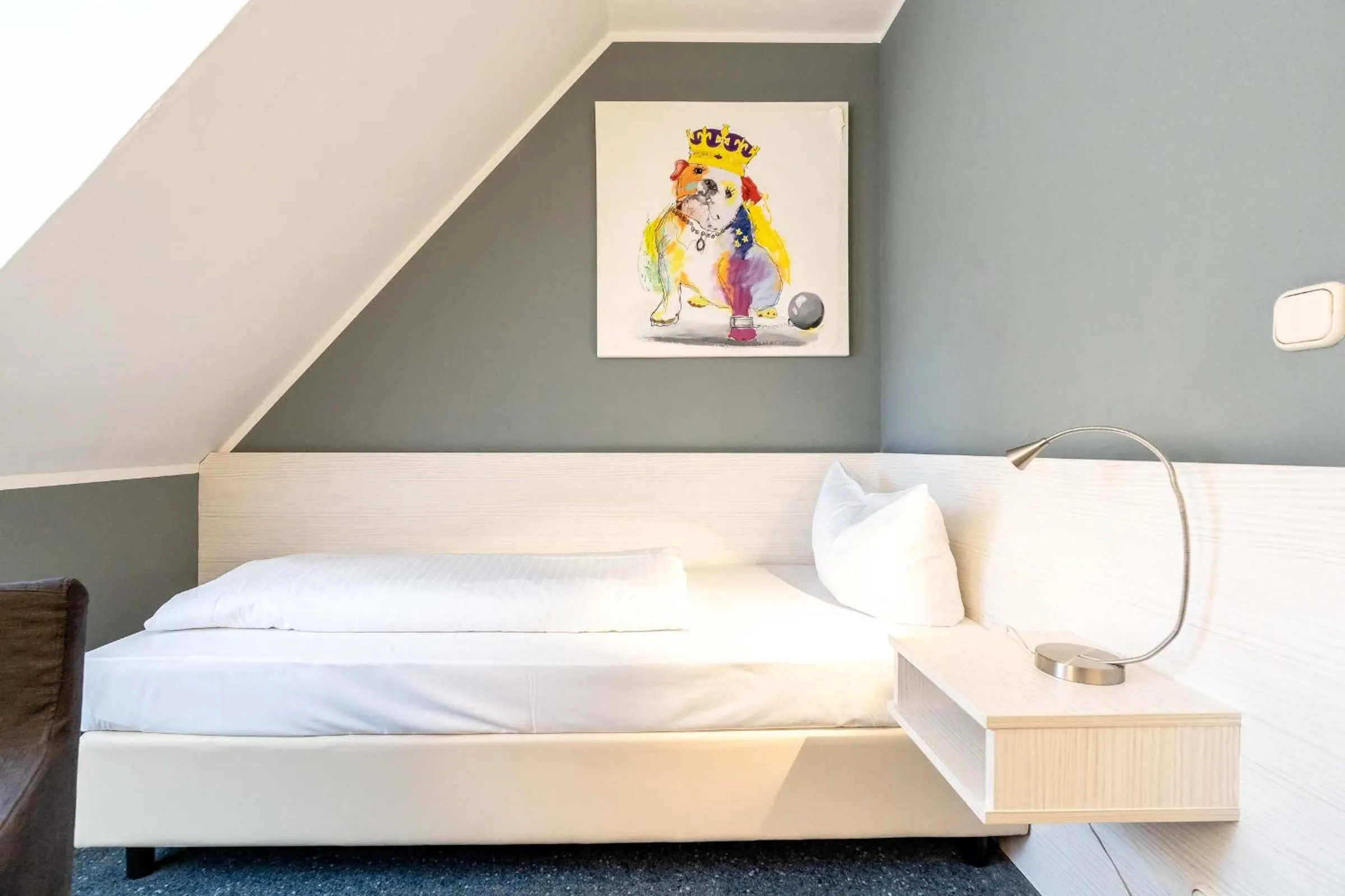 Bed in Hotel Wandinger Hof