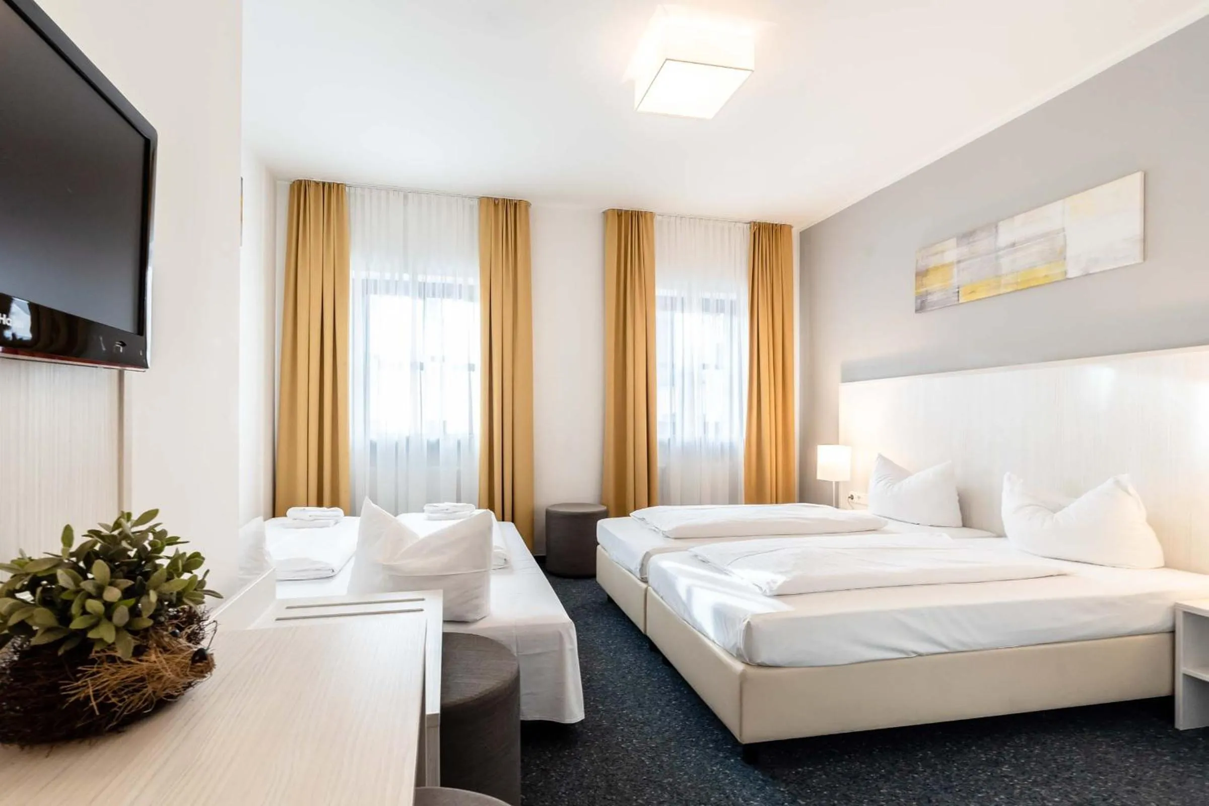 Bed in Hotel Wandinger Hof