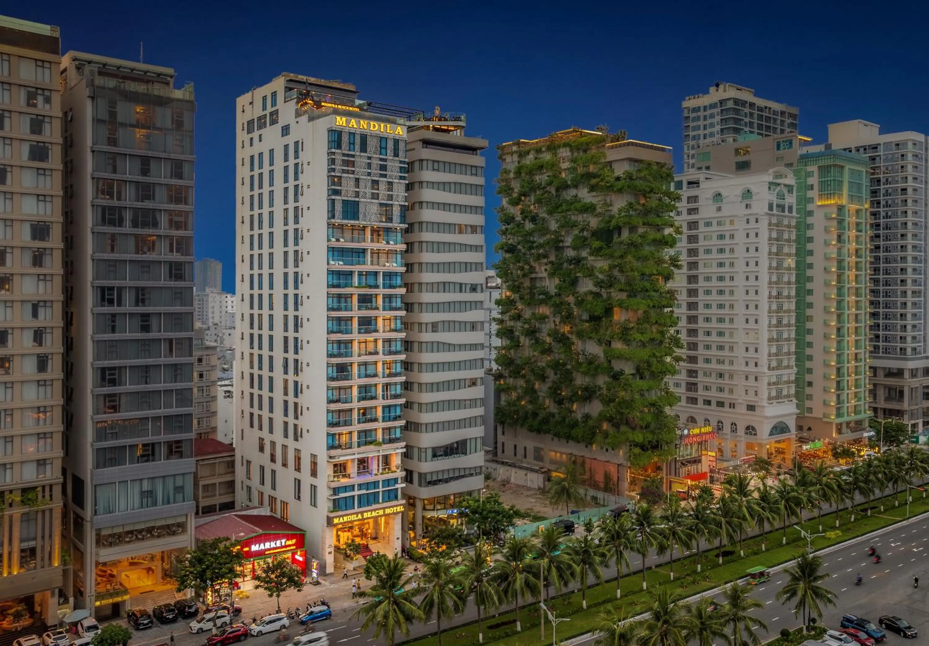 Property building in Mandila Beach Hotel Danang