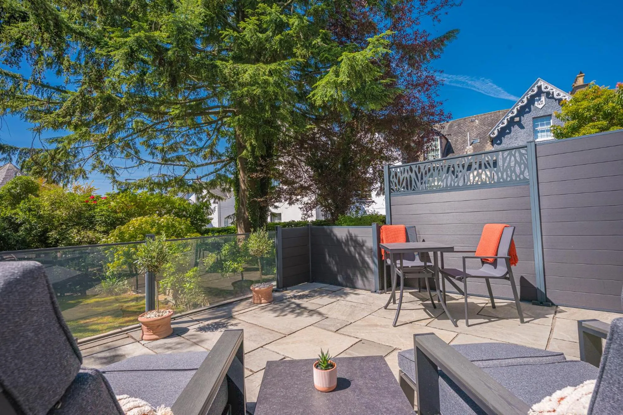 Patio in Latimer House
