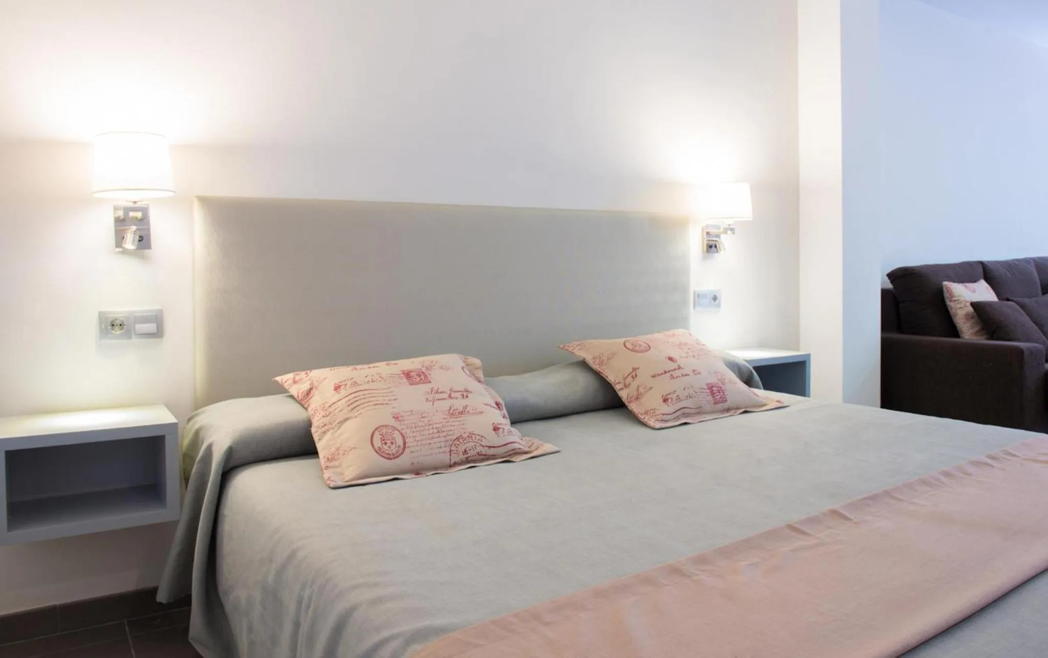 Bed in Apartamentos El Palmar