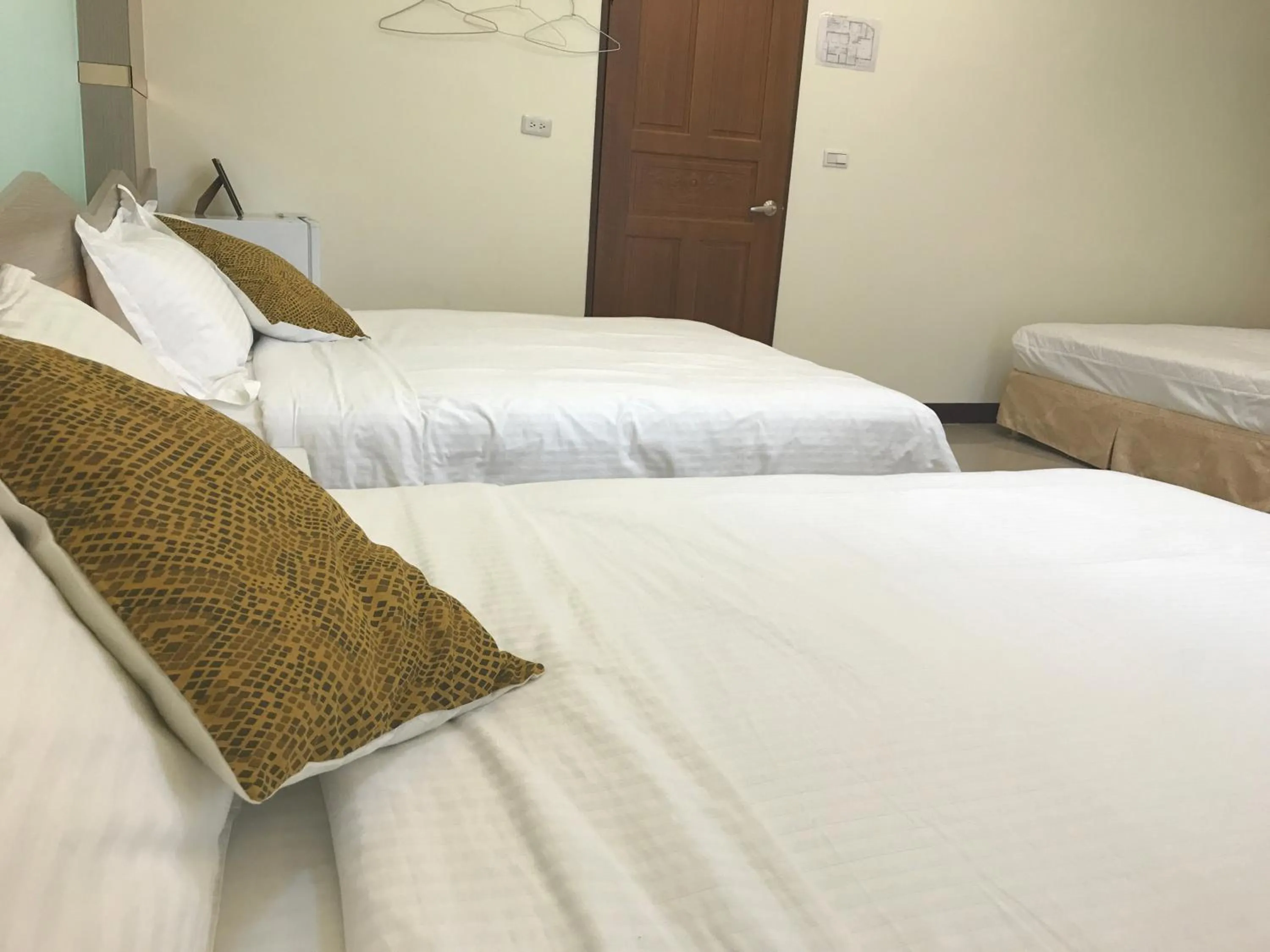 Bed in Lucky Bear Guesthouse