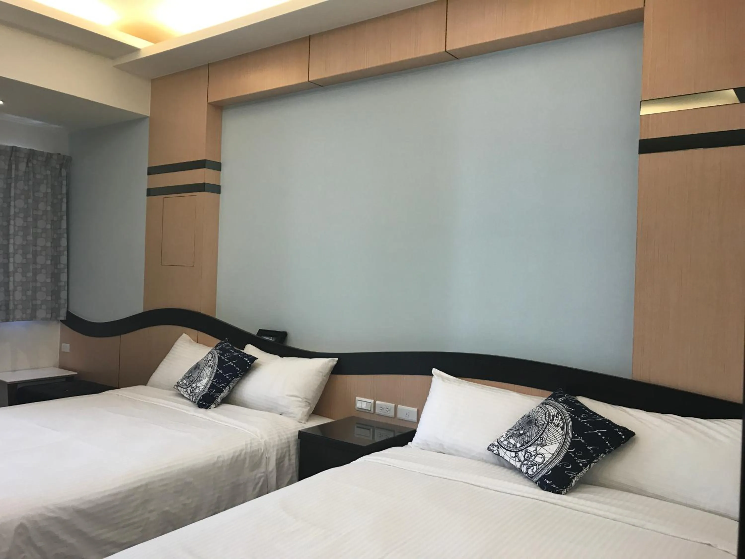 Bed in Lucky Bear Guesthouse