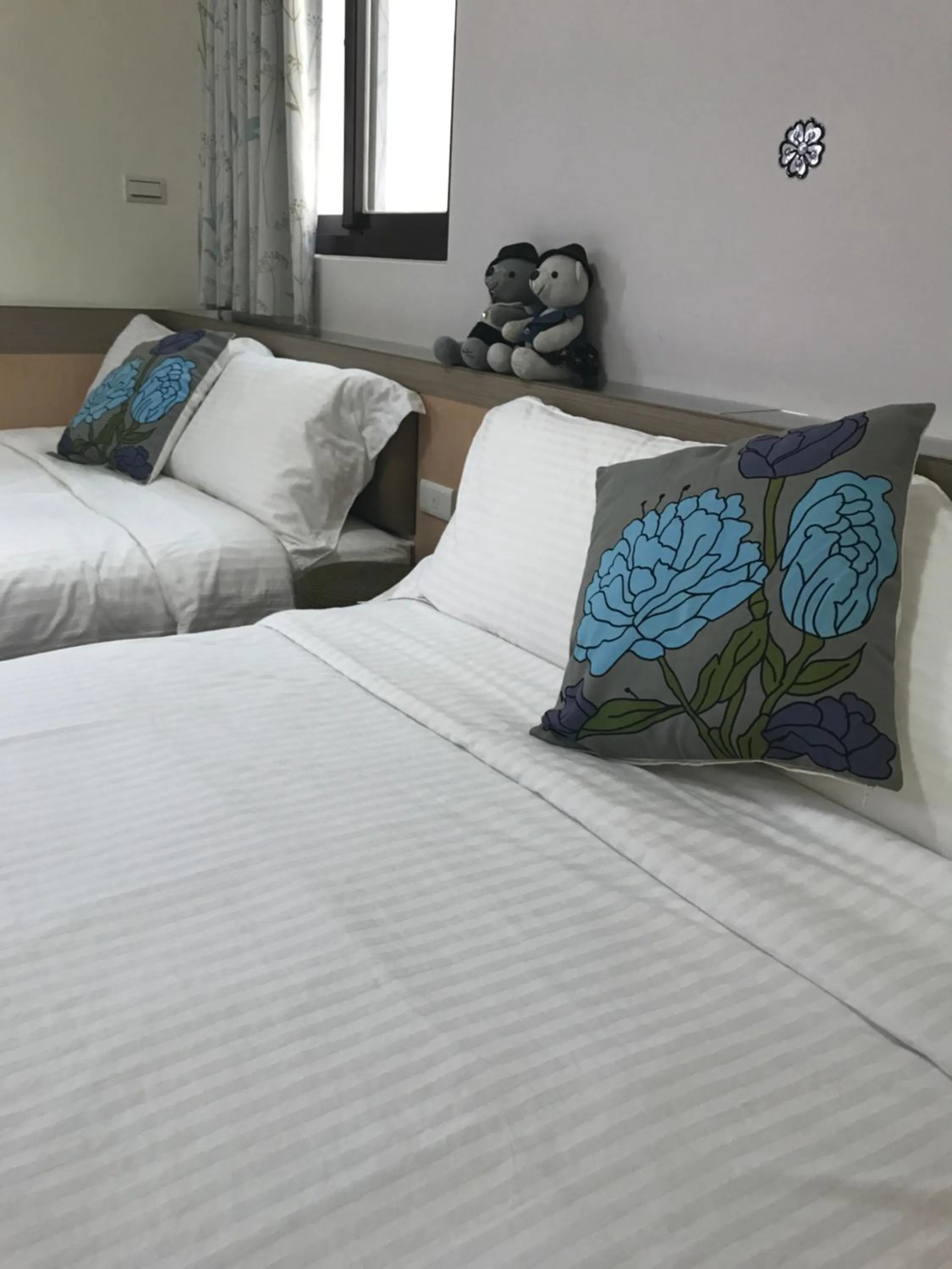 Bed in Lucky Bear Guesthouse