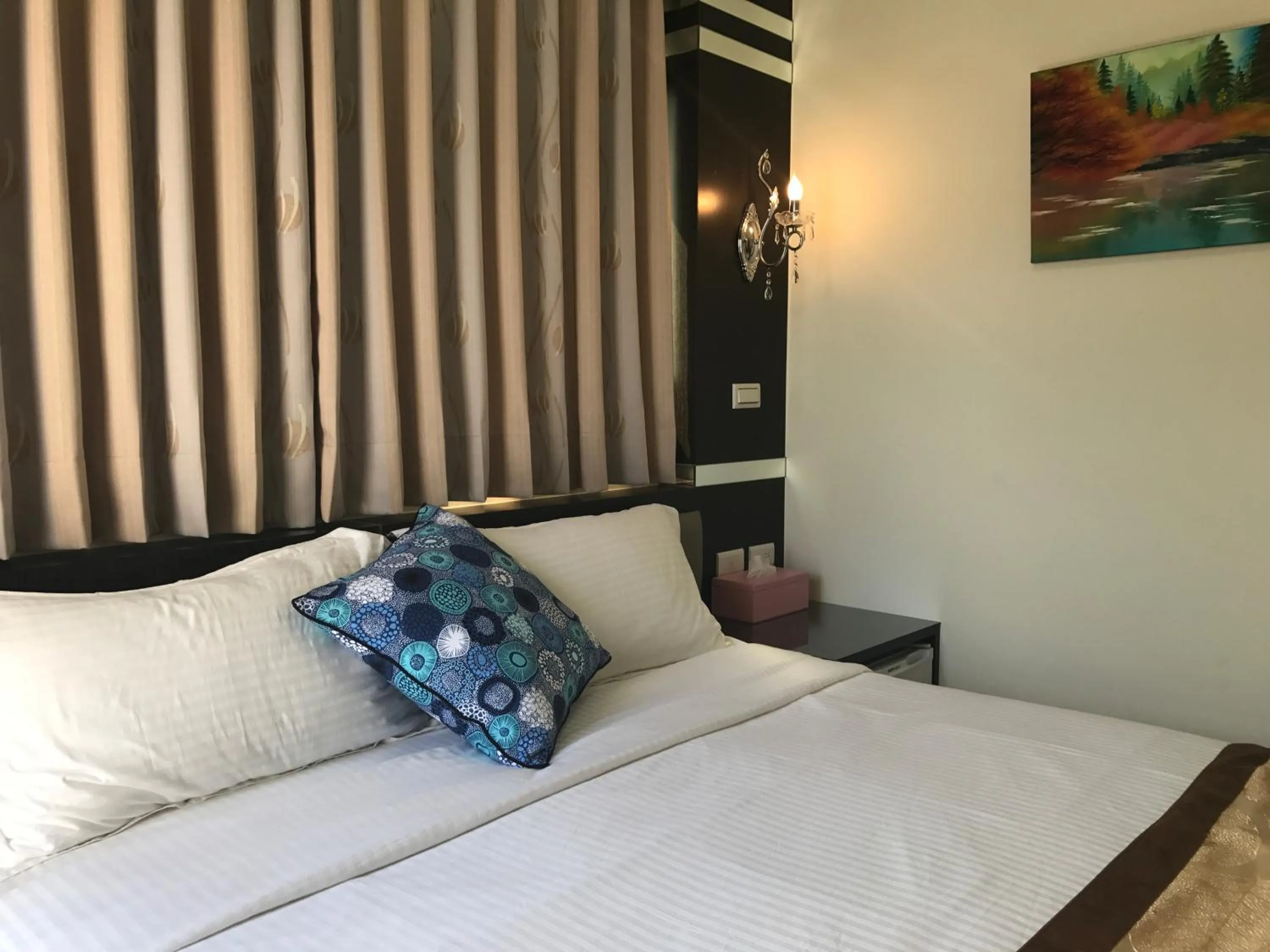 Bed in Lucky Bear Guesthouse