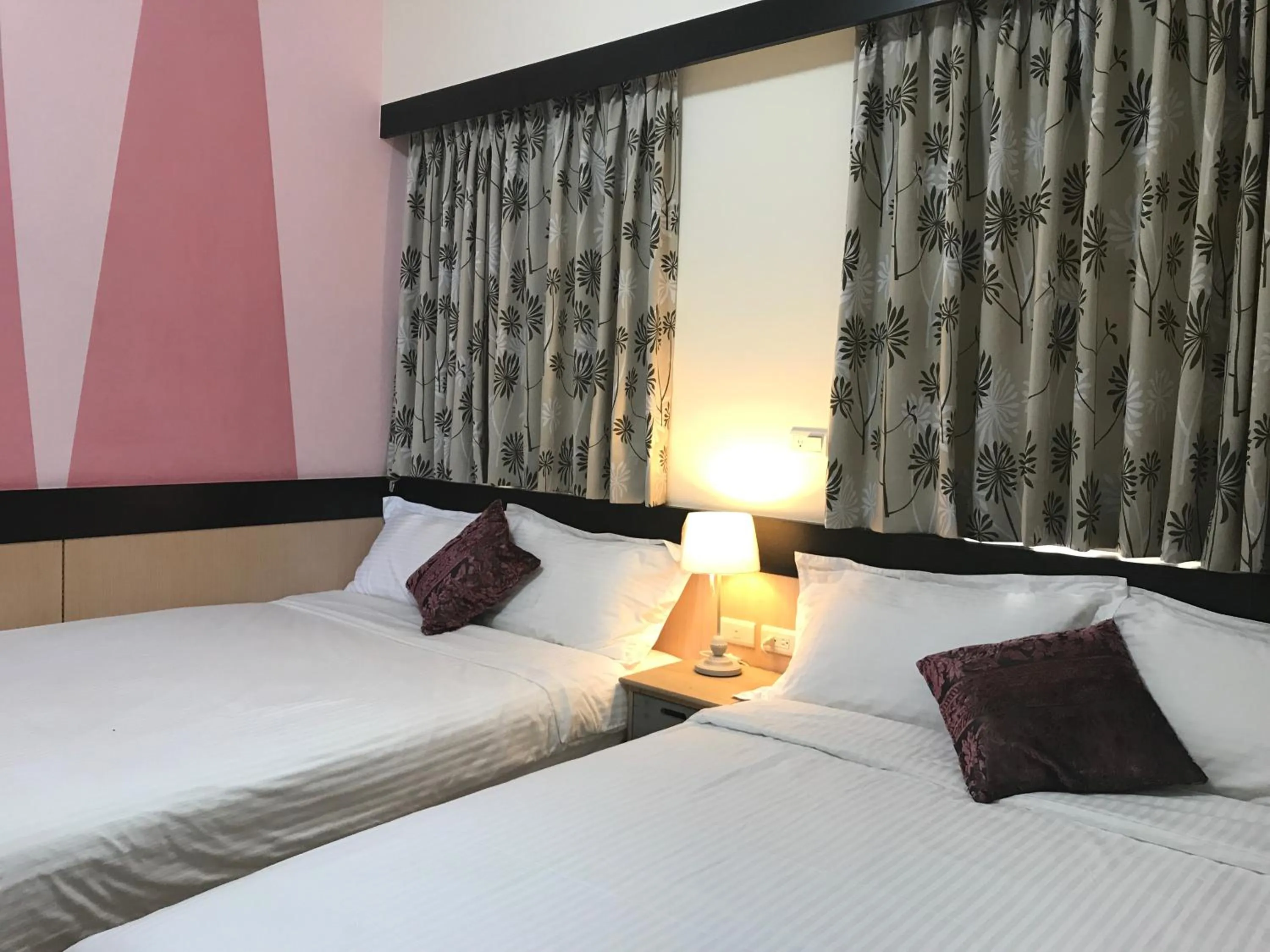 Bed in Lucky Bear Guesthouse