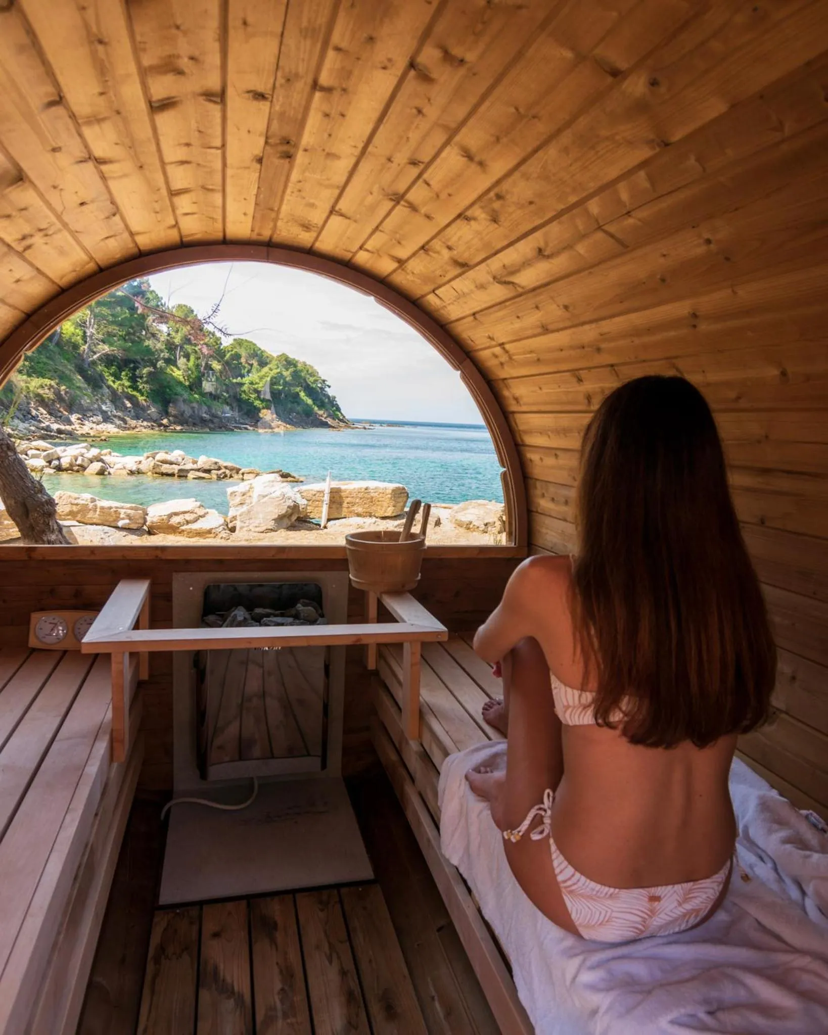 Sauna in Approdo Resort Thalasso Spa
