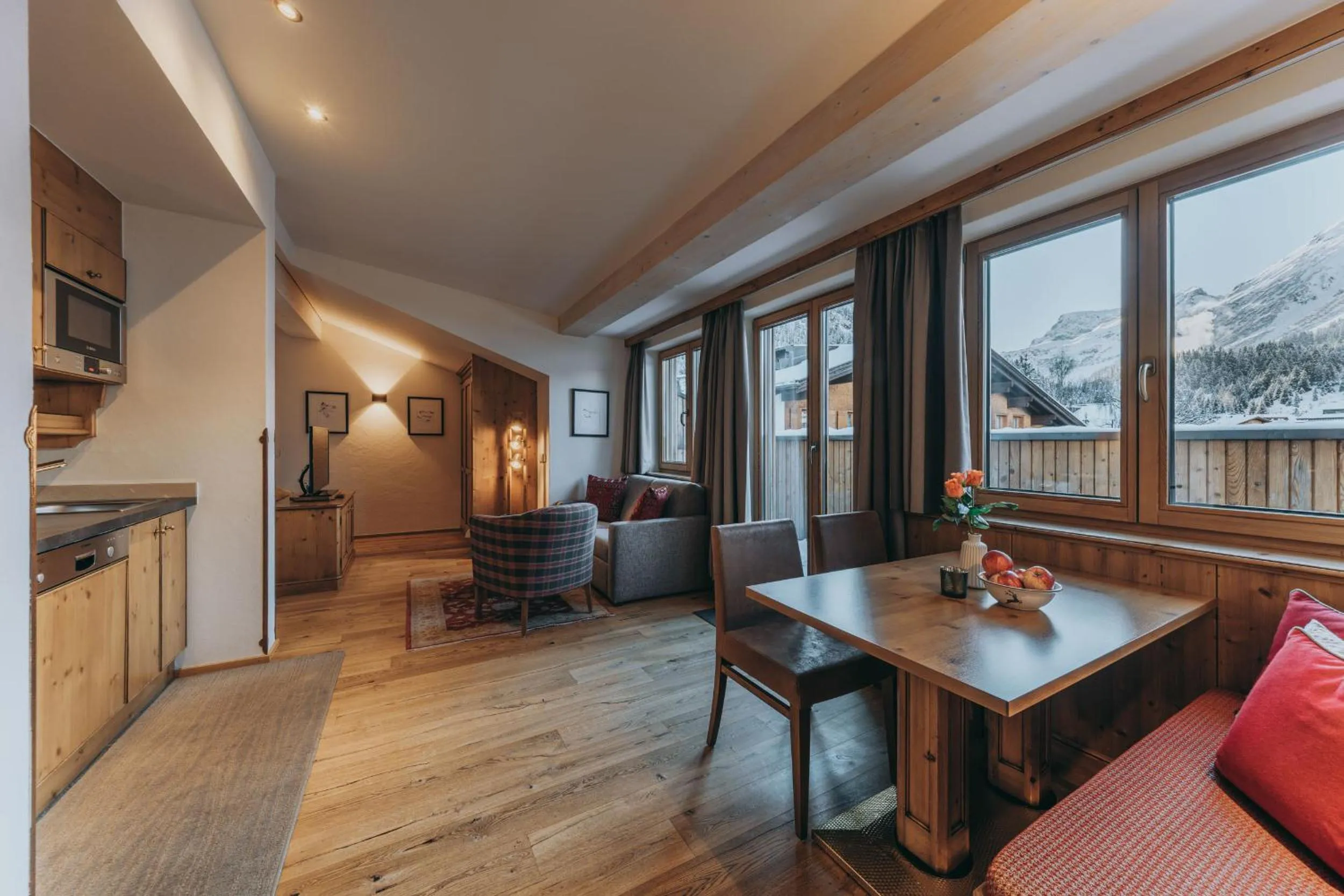 Living room in Chalet Anna Maria