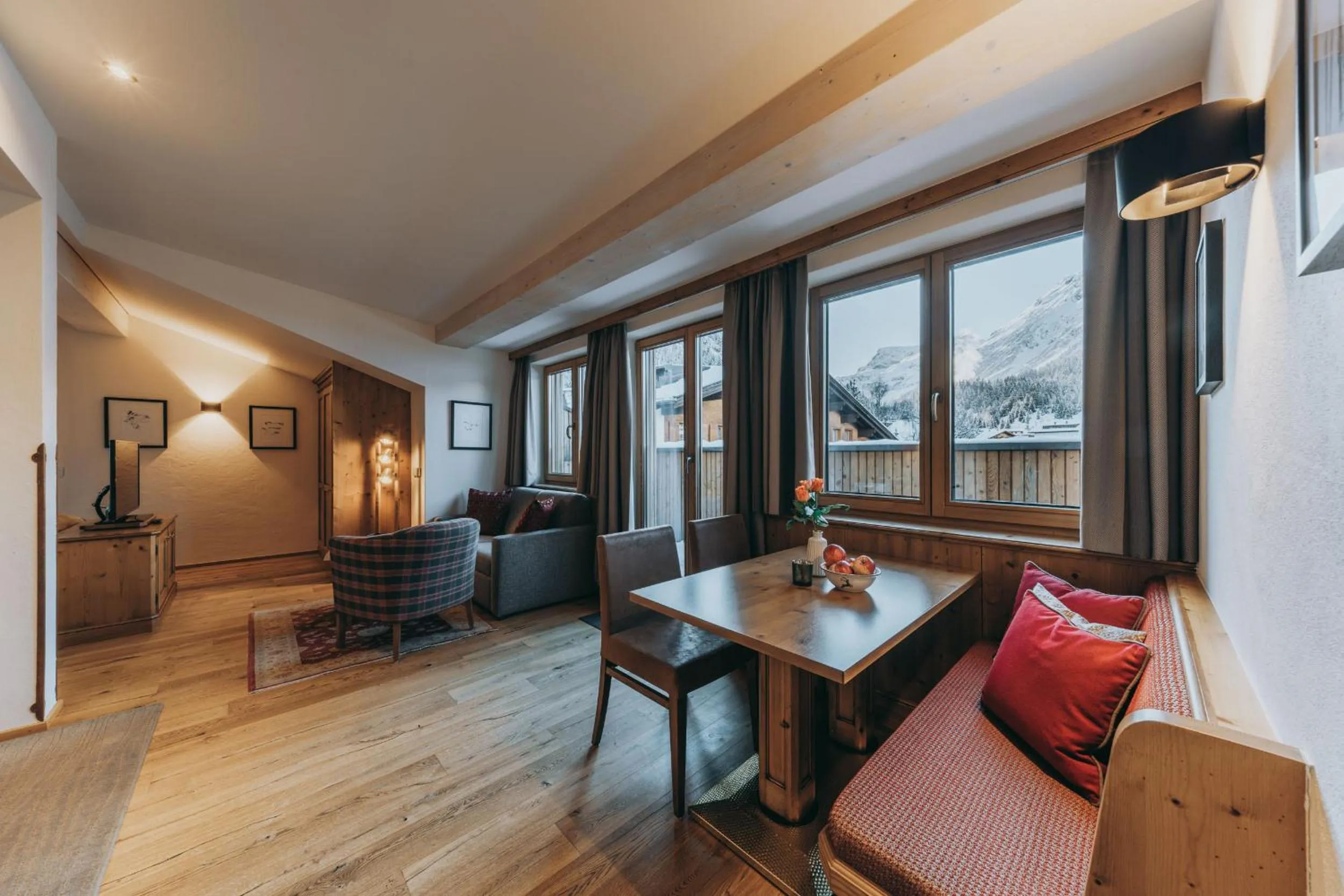 Living room in Chalet Anna Maria