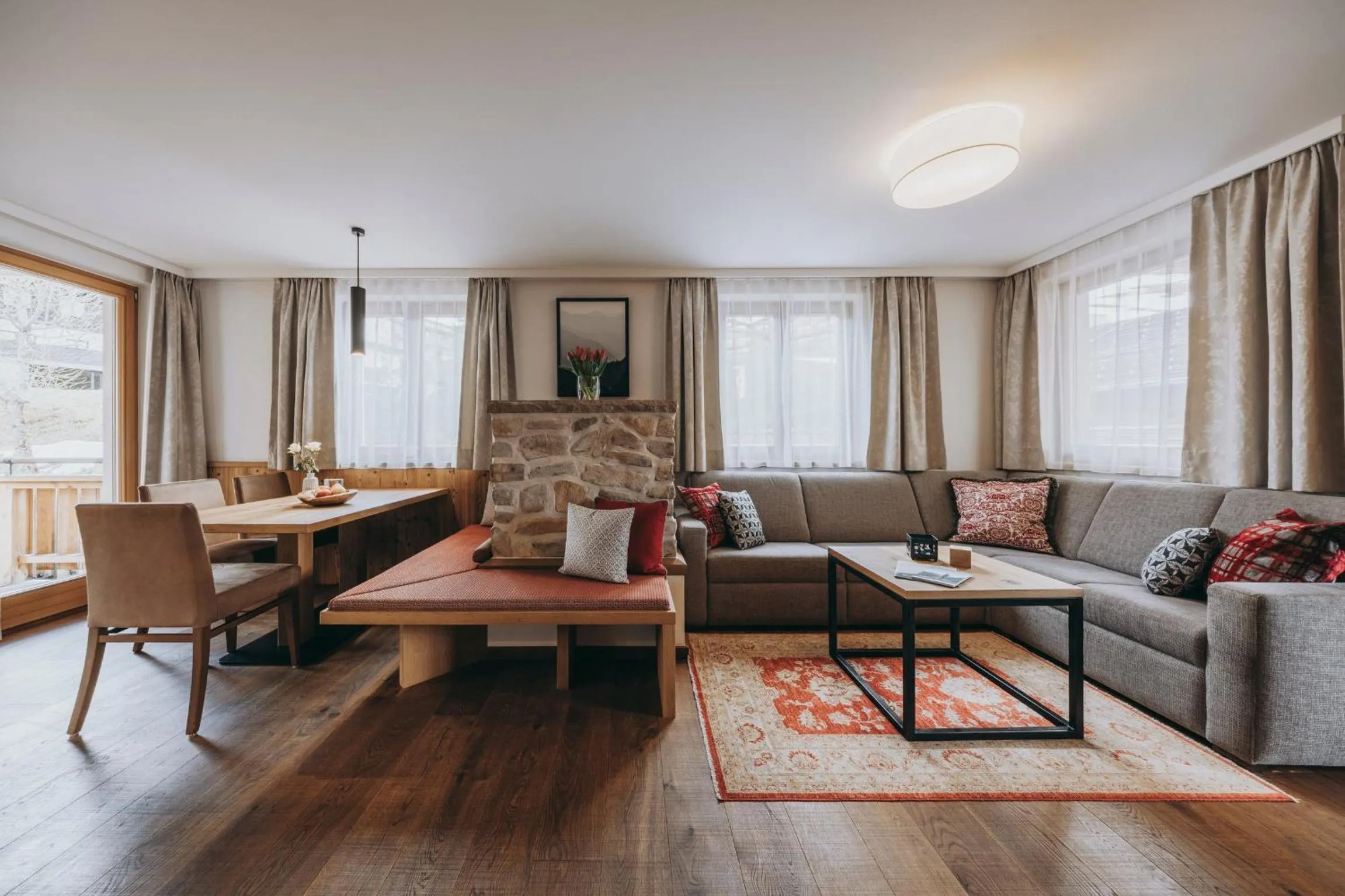 Living room in Chalet Anna Maria