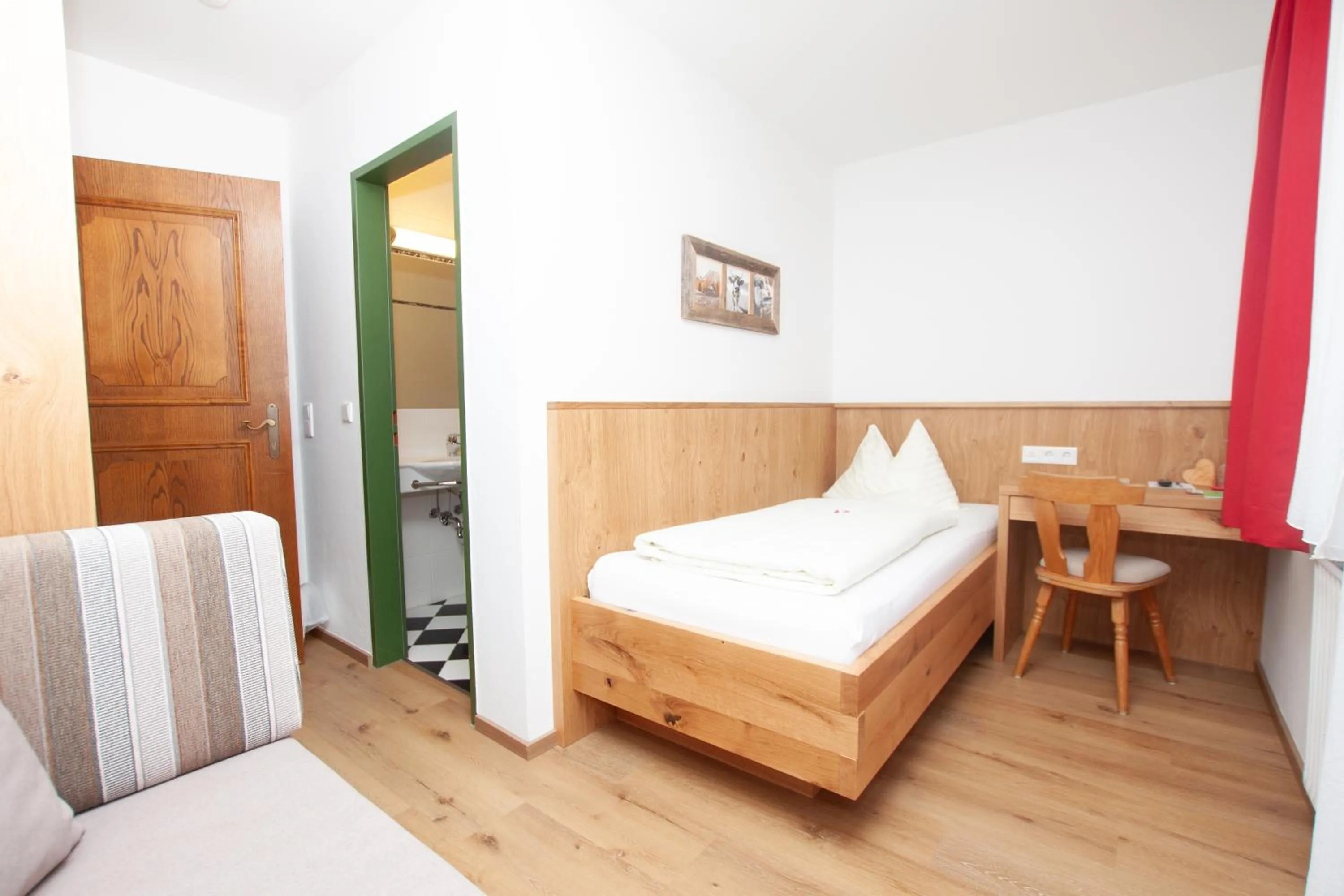 Bed in Berghotel Lämmerhof