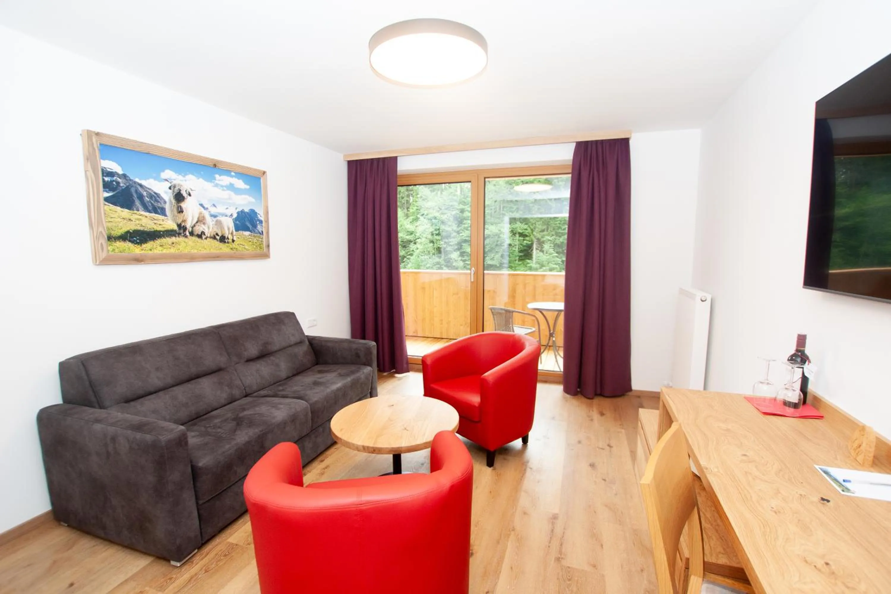 TV and multimedia in Berghotel Lämmerhof