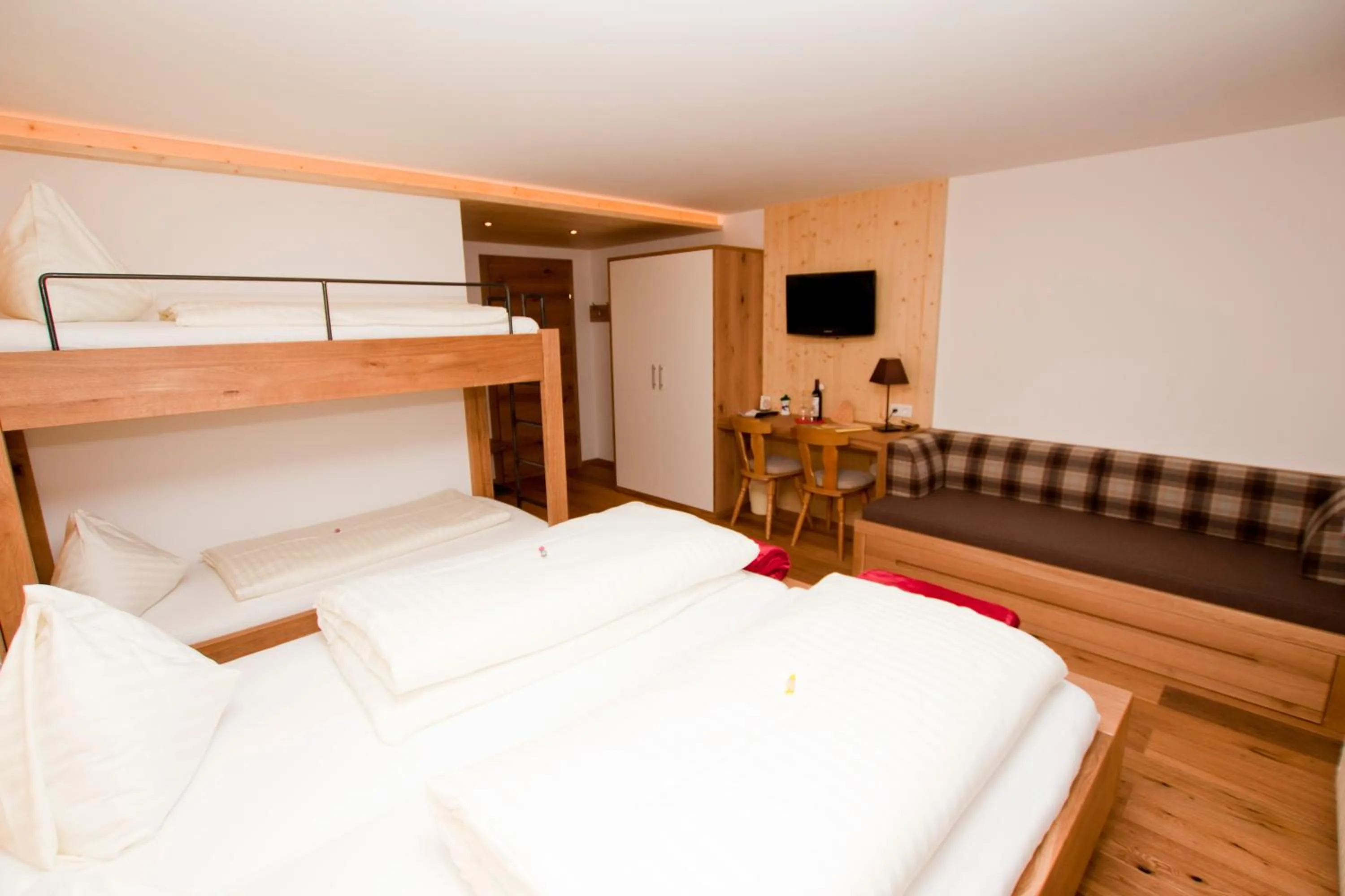 Bed in Berghotel Lämmerhof