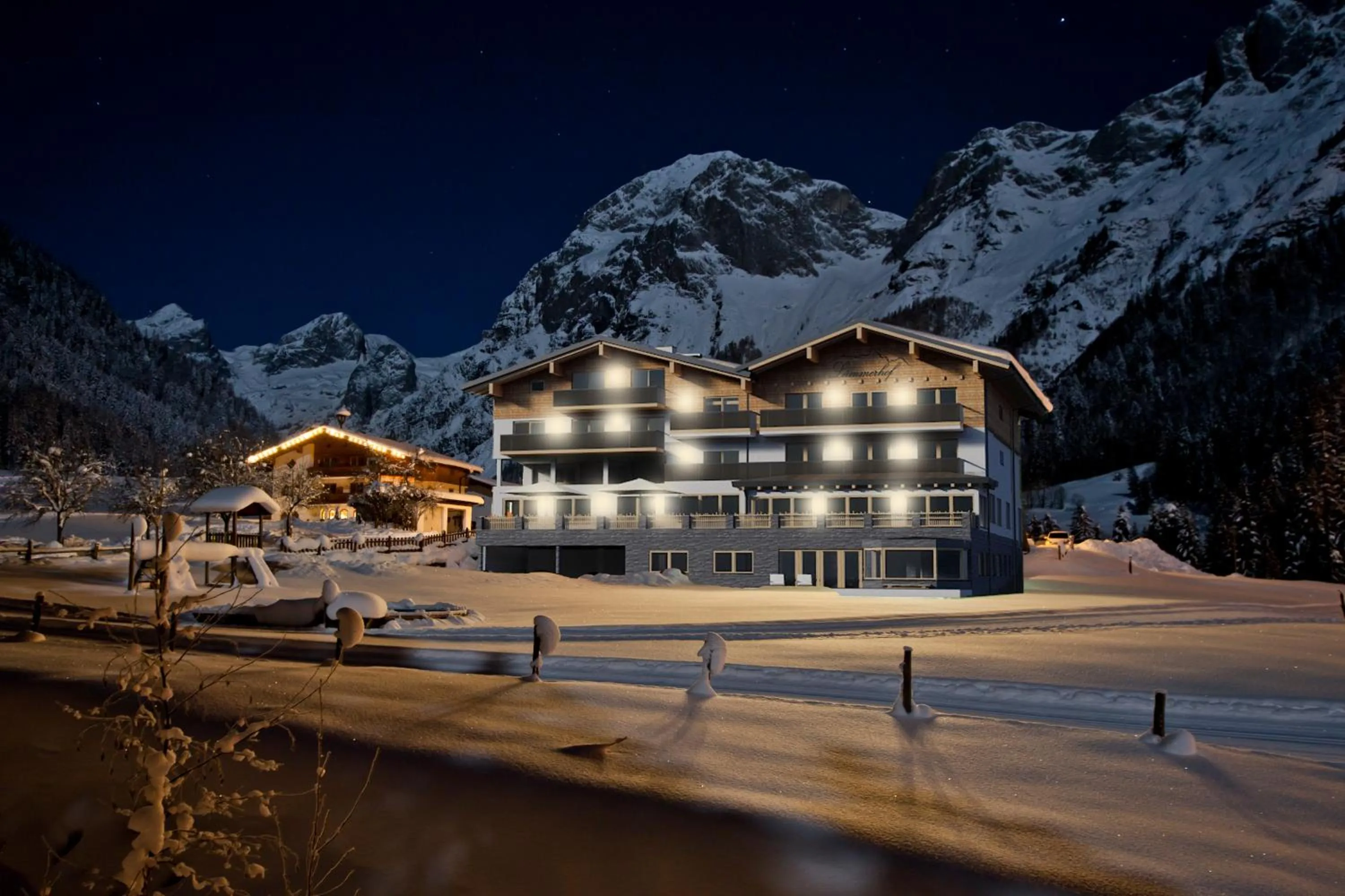 Property building in Berghotel Lämmerhof