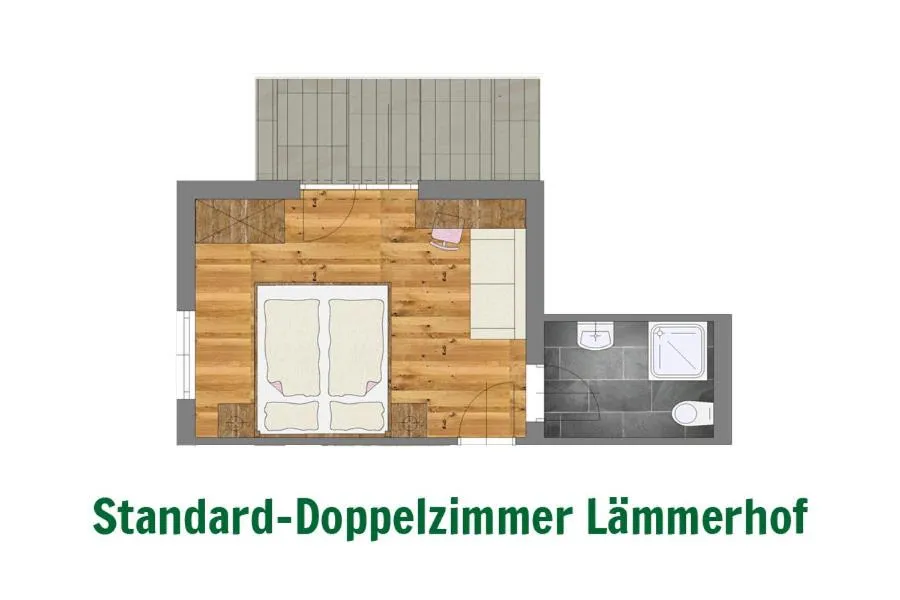 Floor plan in Berghotel Lämmerhof