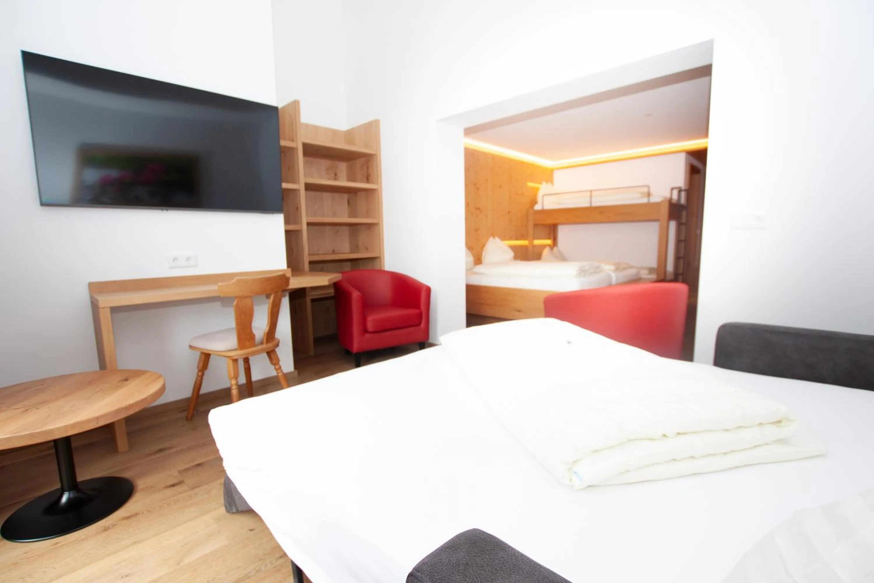 Bed in Berghotel Lämmerhof