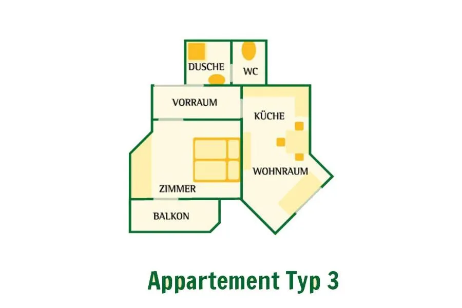 Floor plan in Berghotel Lämmerhof