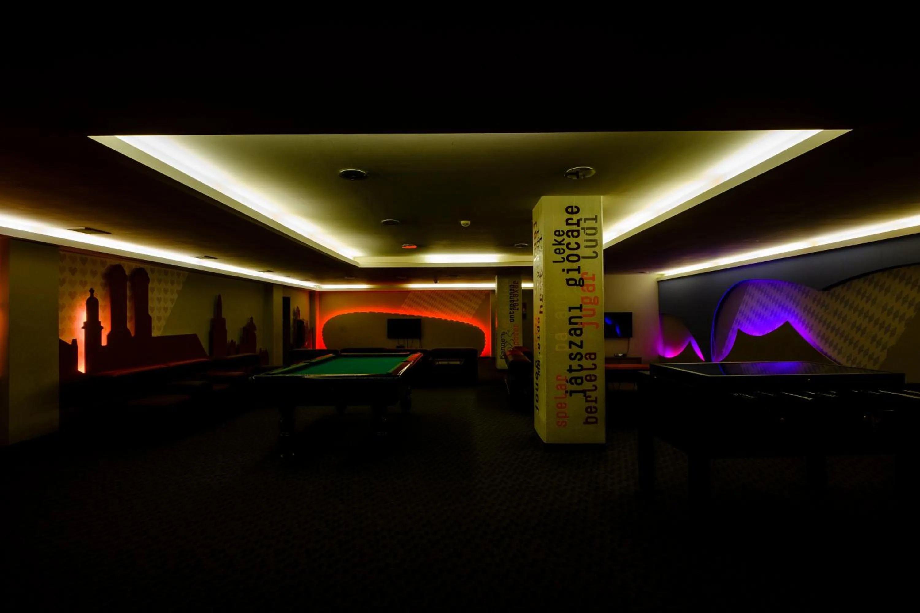 Decorative detail in HI Munich Park Youth Hostel