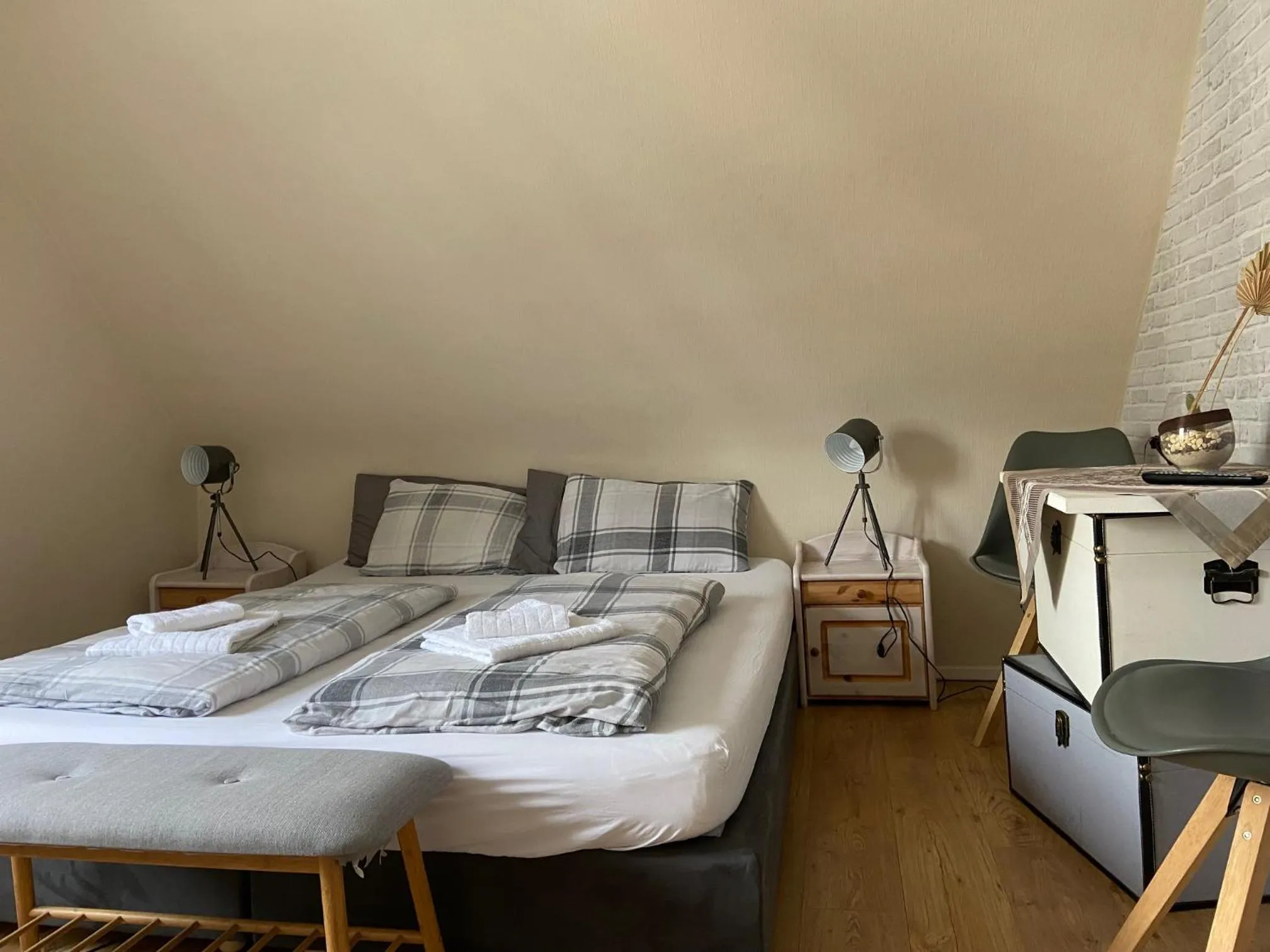 Bed in Pension Bergseeblick