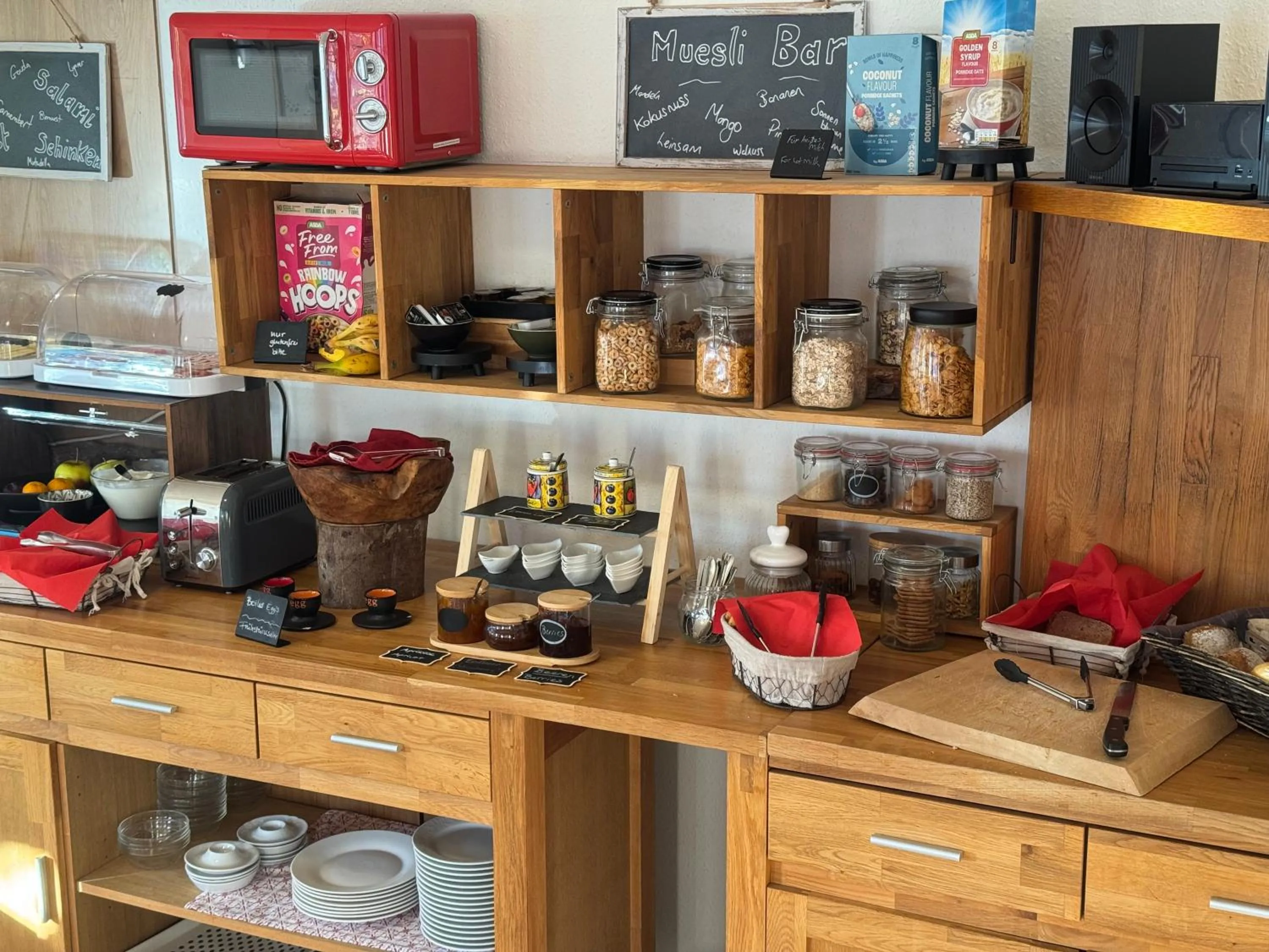 Buffet breakfast in Pension Bergseeblick