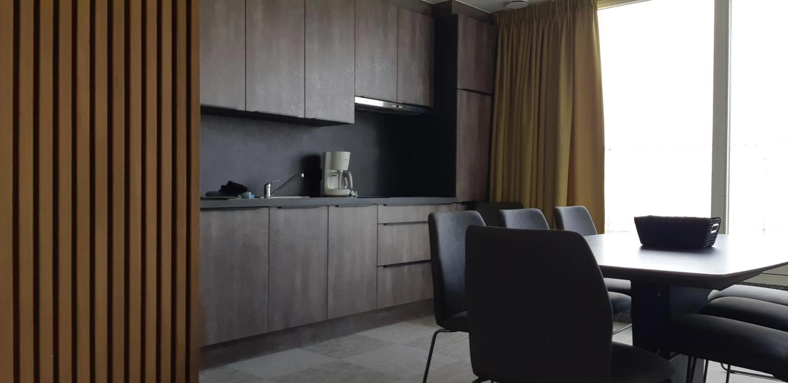 Kitchen or kitchenette in Novo panoramic sea view