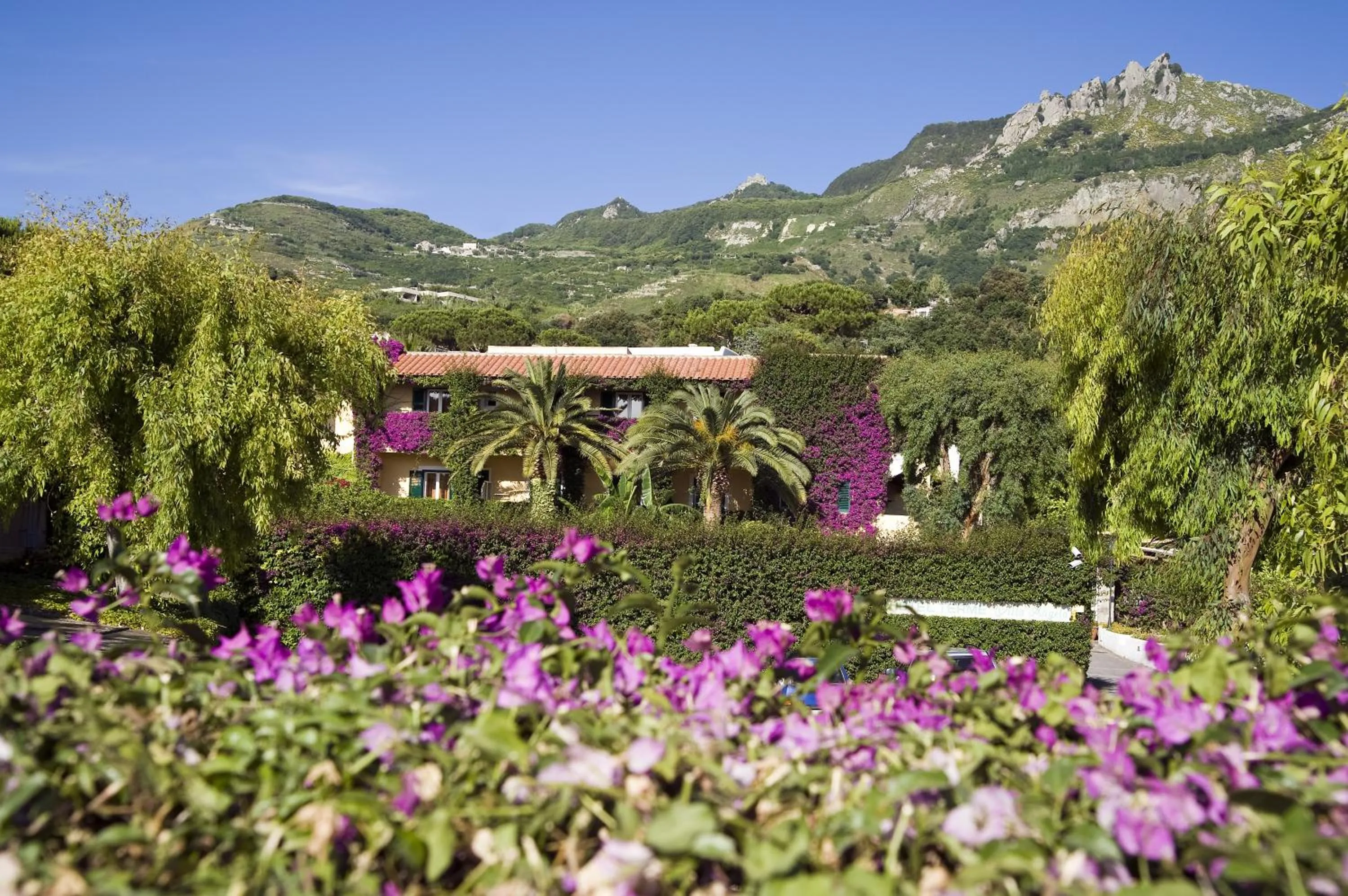 Facade/entrance in Villa Angela Hotel & Spa